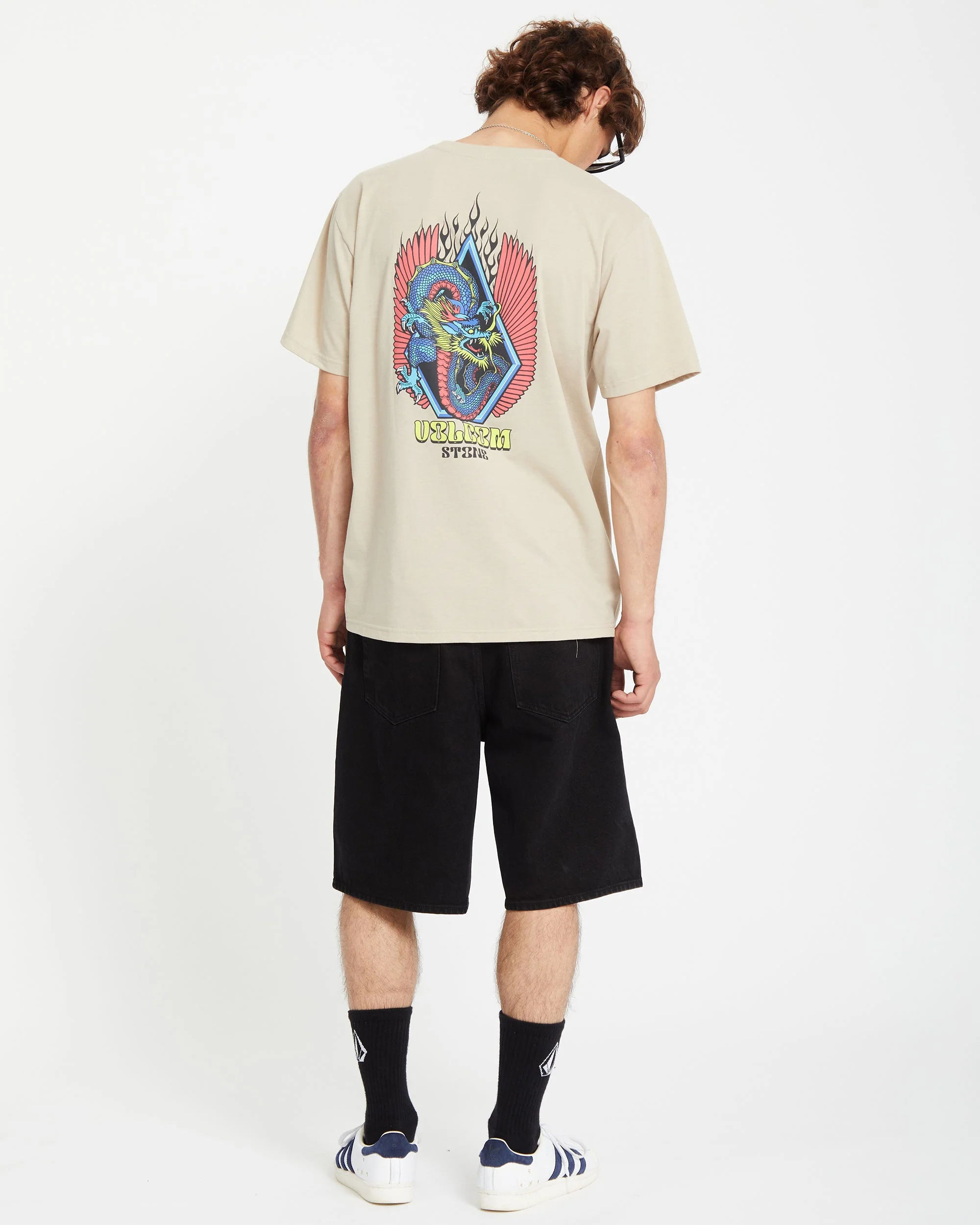 T-shirt Draggin Stone - LIGHT KHAKI - Image 4