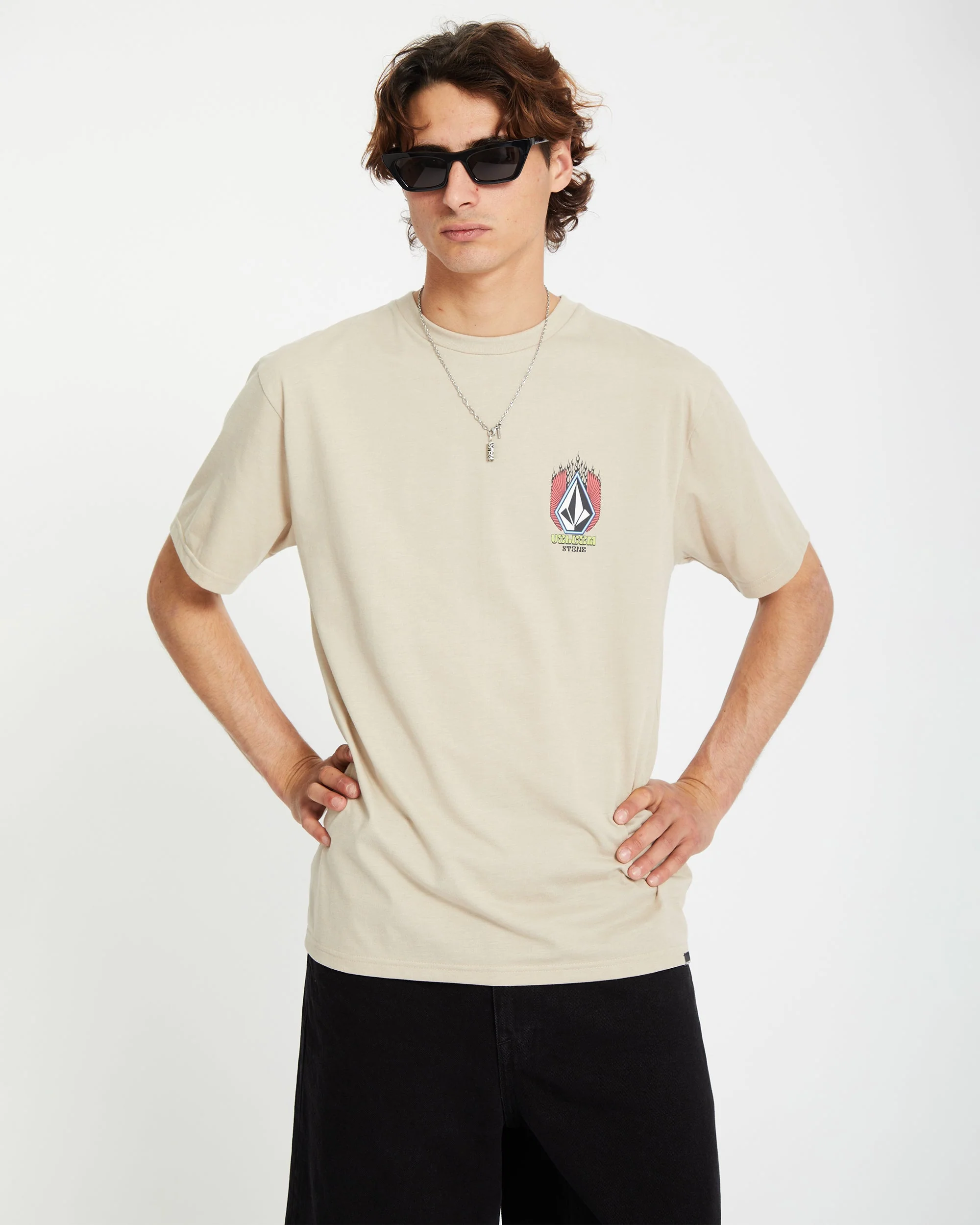 T-shirt Draggin Stone - LIGHT KHAKI - Image 5