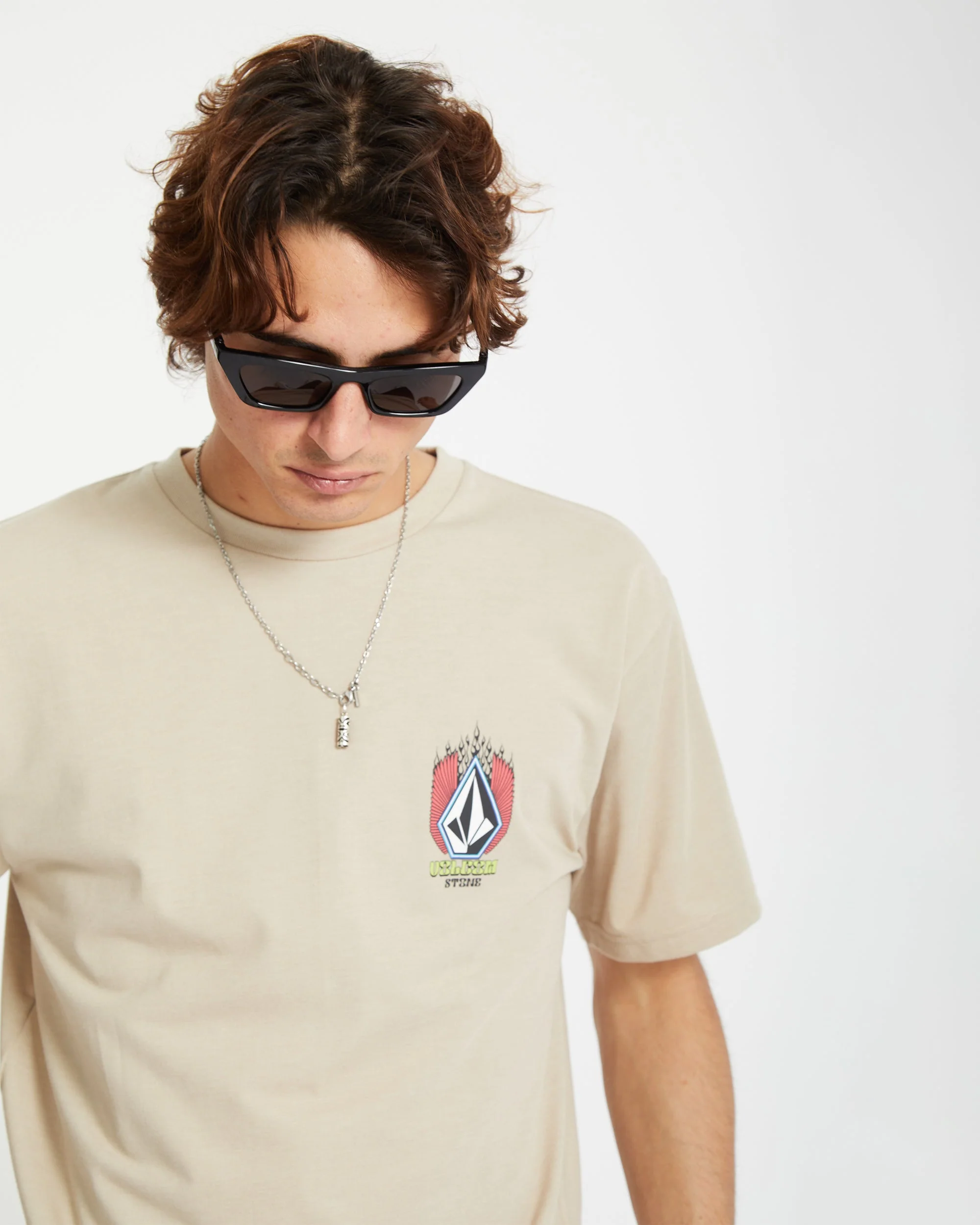 T-shirt Draggin Stone - LIGHT KHAKI - Image 6