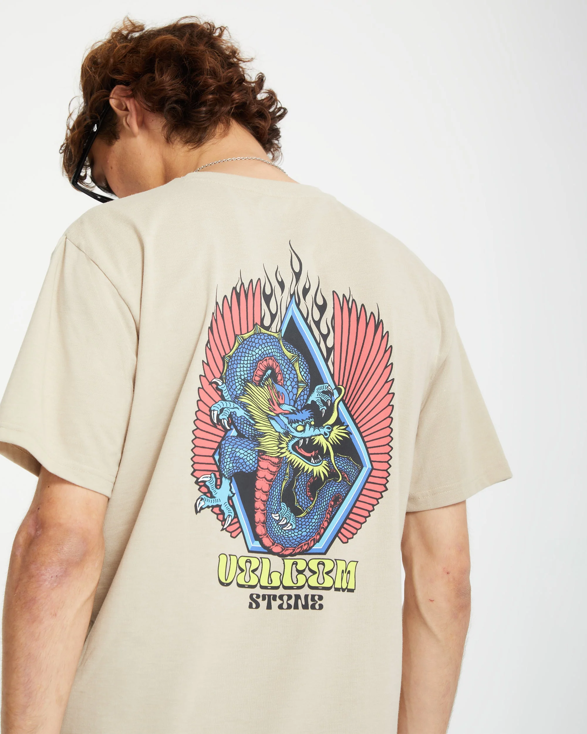 T-shirt Draggin Stone - LIGHT KHAKI - Image 7