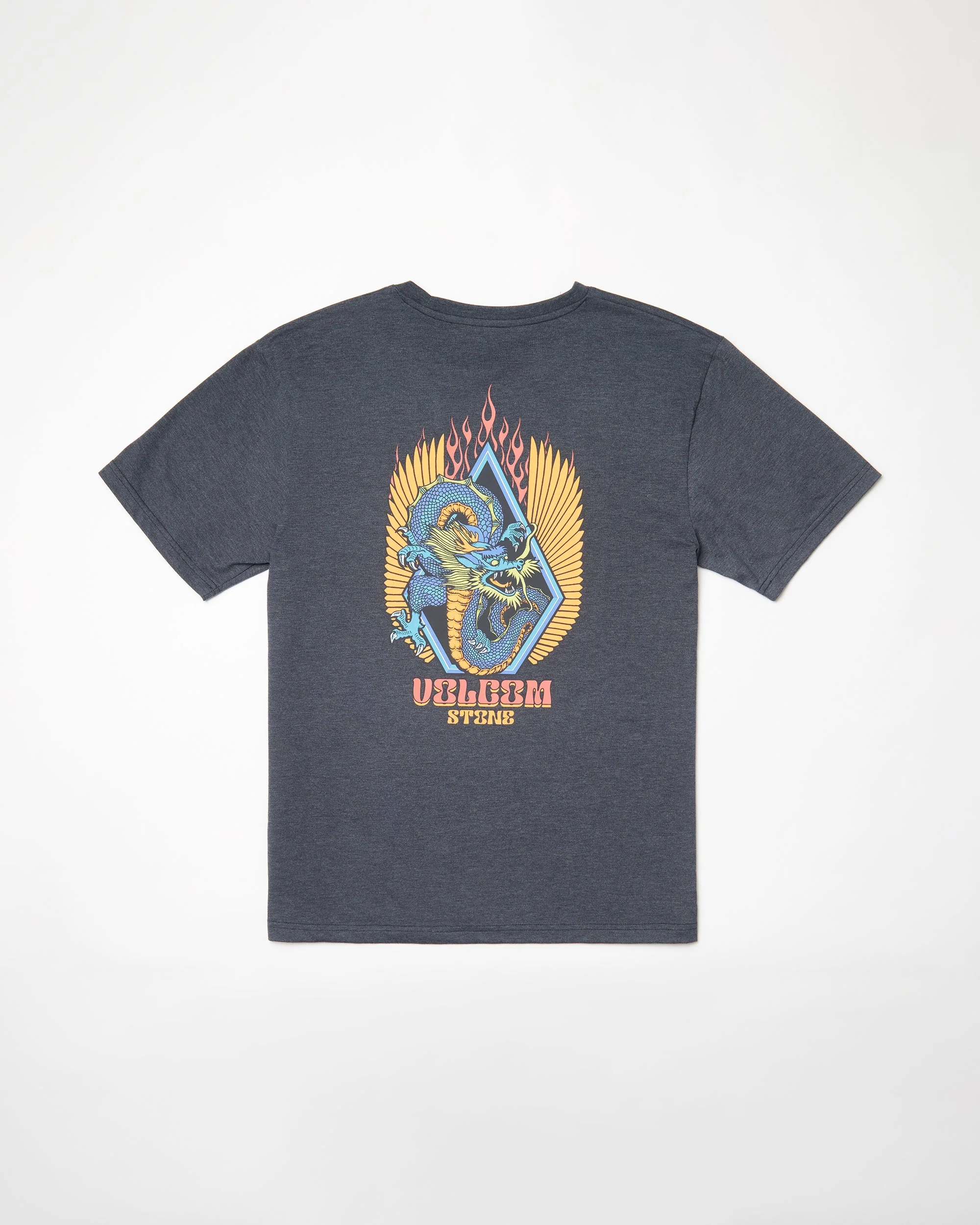 T-shirt Draggin Stone - HEATHER BLACK - Image 9