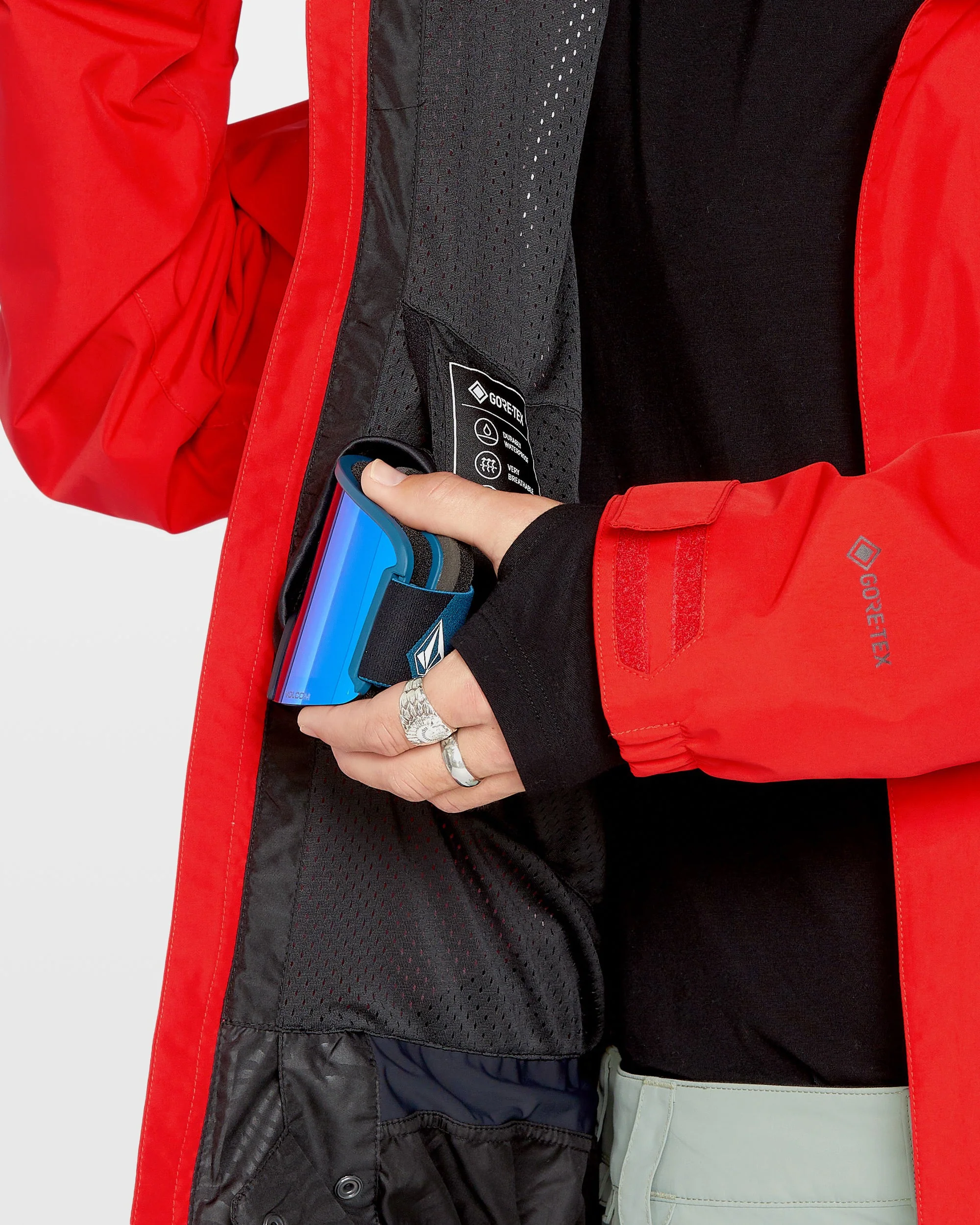 Veste Dua Insulated Gore-Tex - Crimson - Image 7