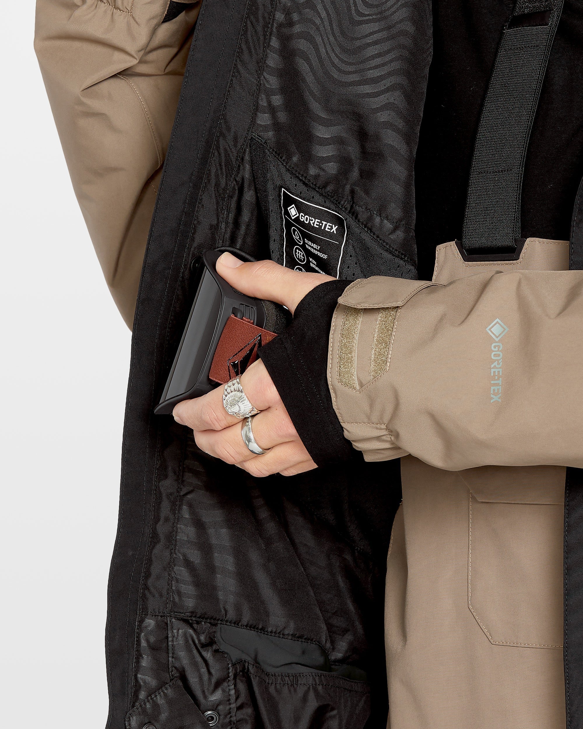 Veste Dua Insulated Gore-Tex - Chestnut Brown - Image 8