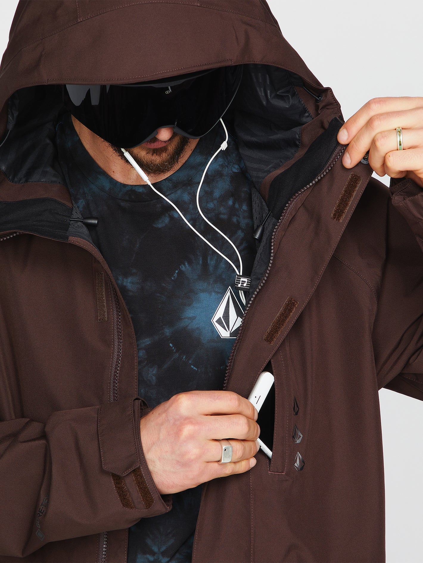 Veste de snow Dua Insulated Gore-Tex - Brown - Image 12