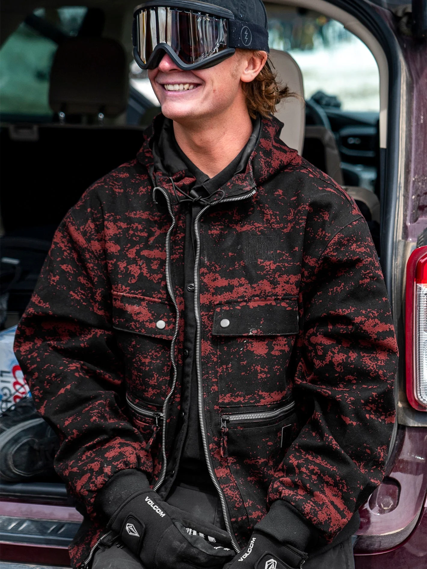 Veste Dustbox - MAROON CAMO - Image 3