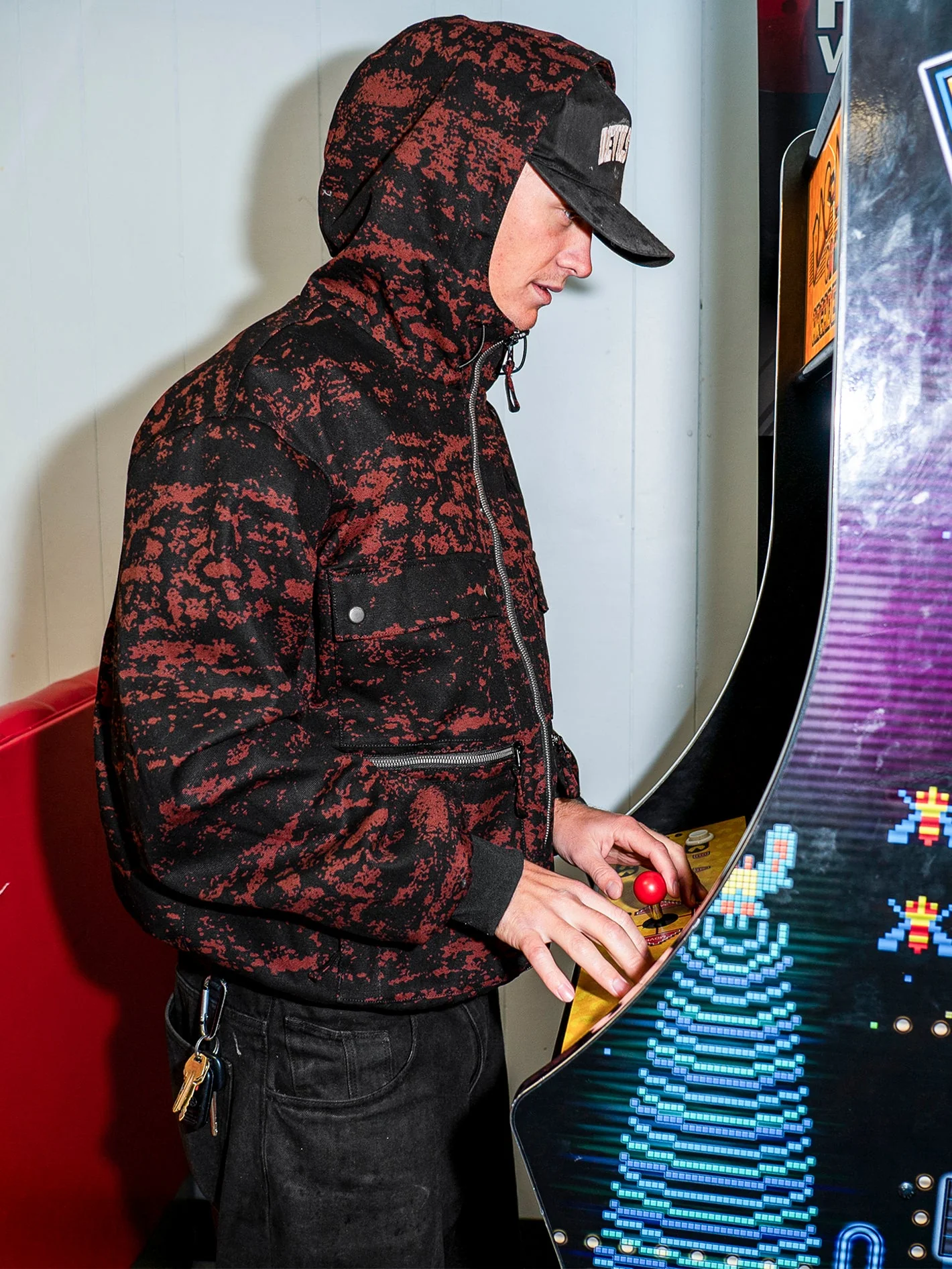 Veste Dustbox - MAROON CAMO - Image 4