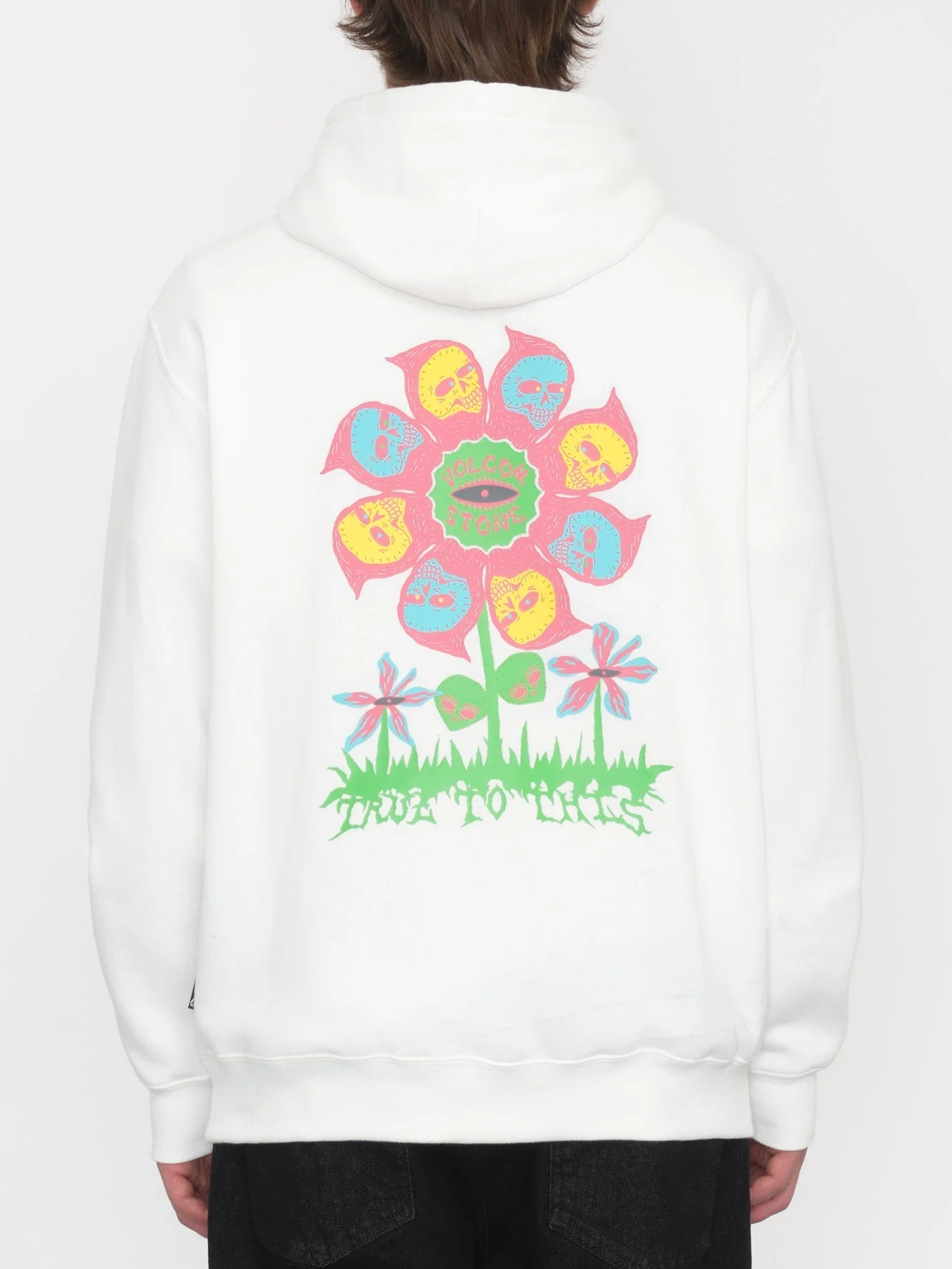 Sweat à capuche Earth Tripper - OFF WHITE