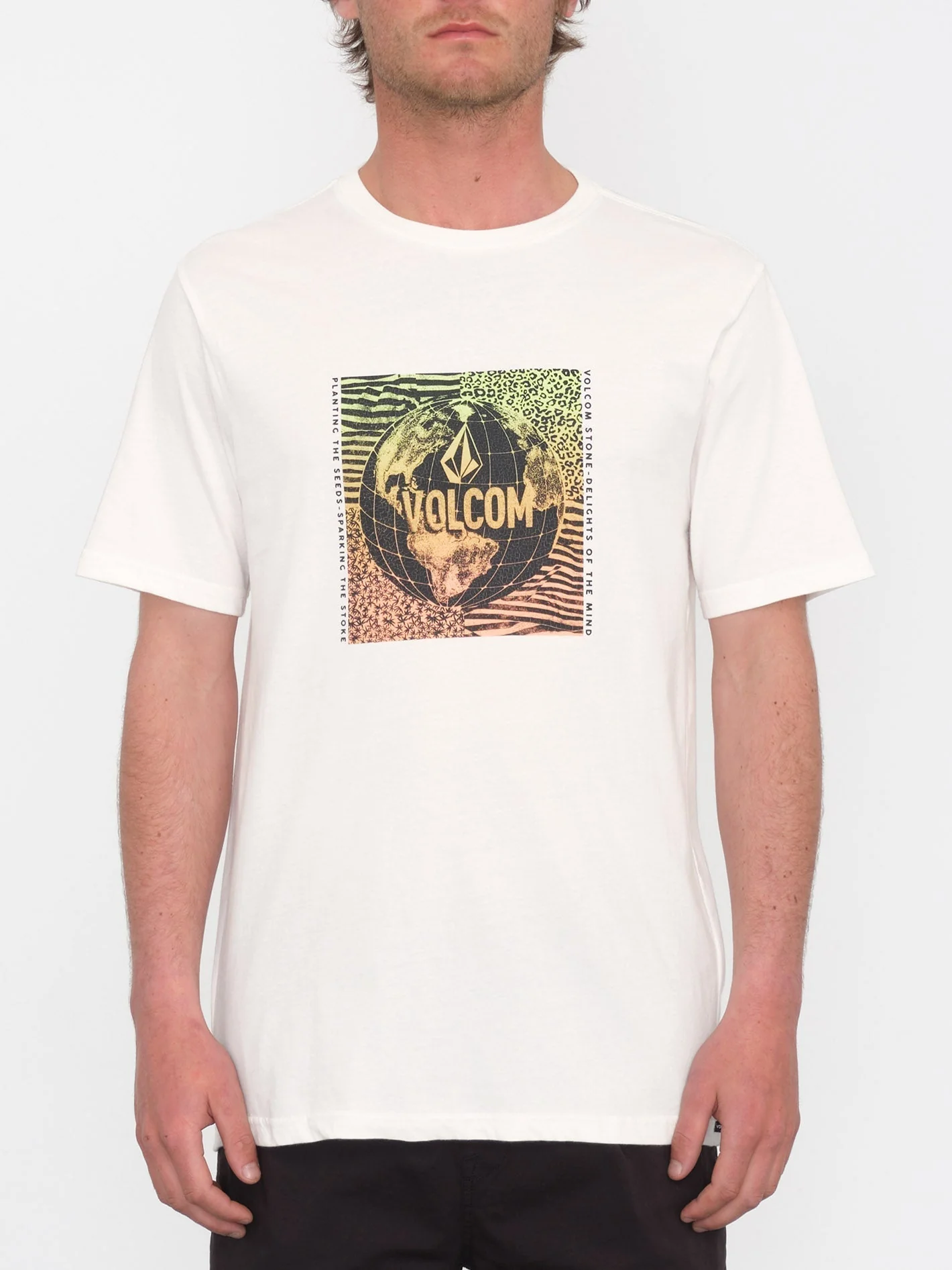T-shirt Earthtrippin - OFF WHITE