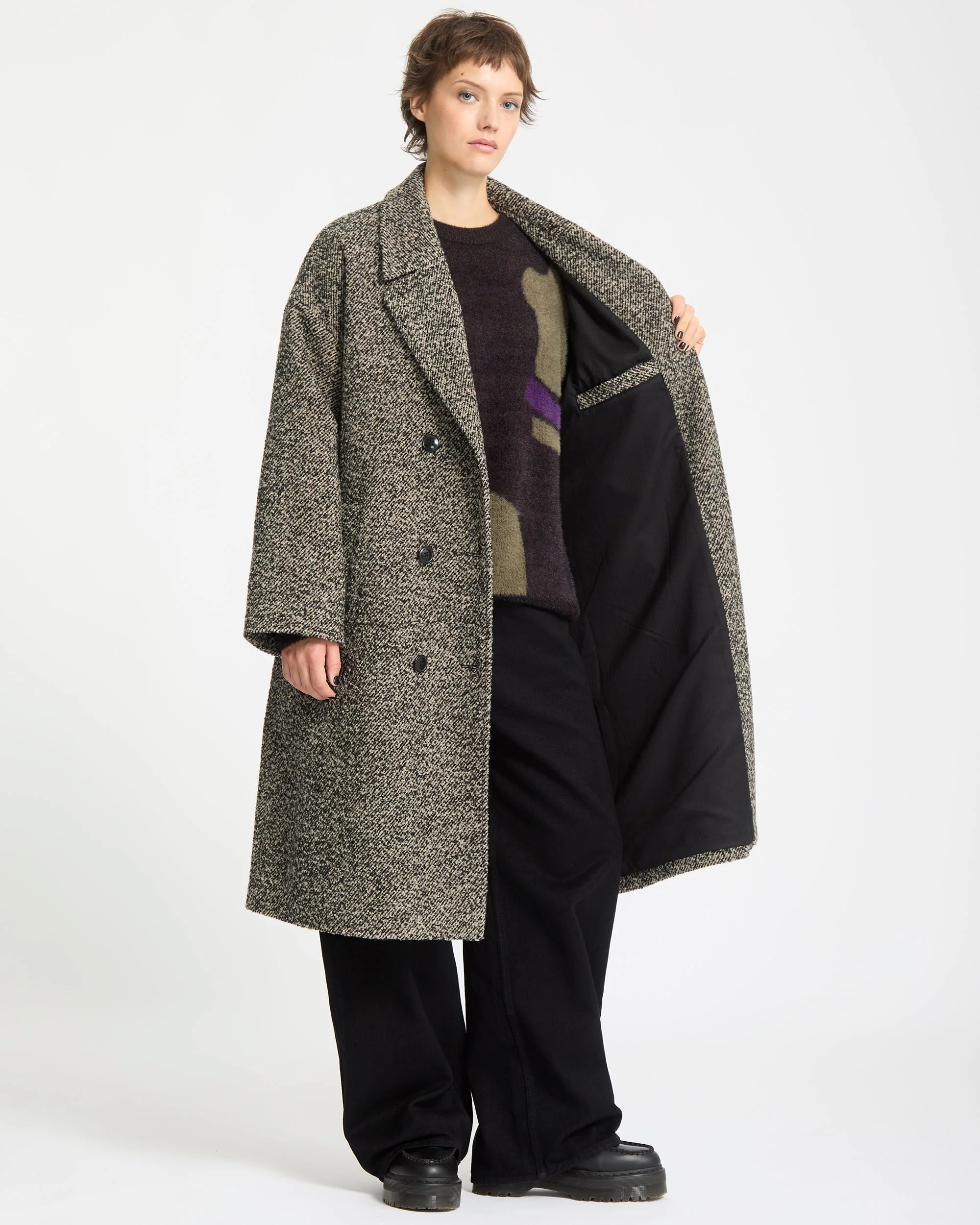 Veste Eastcoat - Black White - Image 4