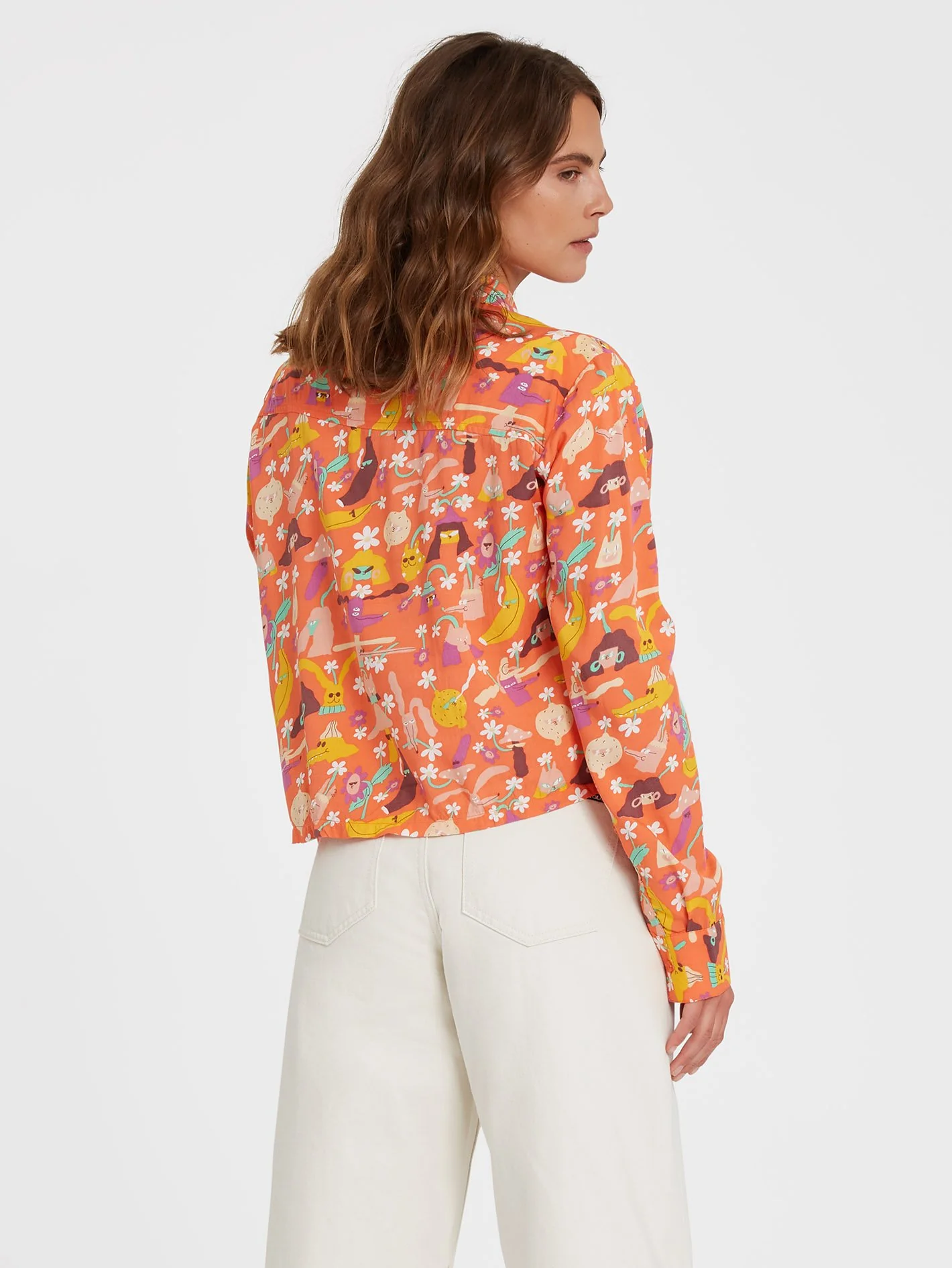 Chemise Egle Zvirblyte - LIVING CORAL - Image 2