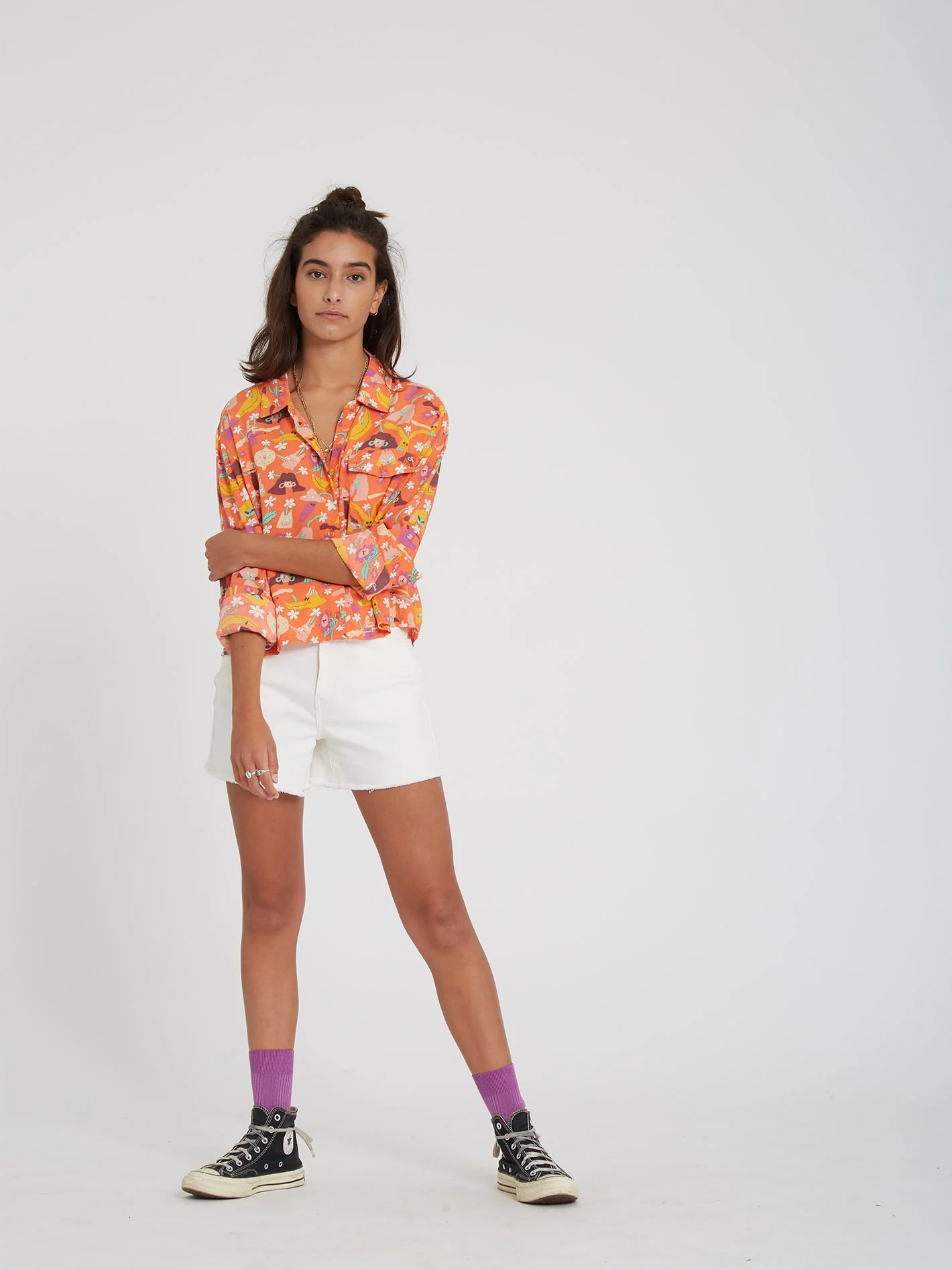 Chemise Egle Zvirblyte - LIVING CORAL - Image 4