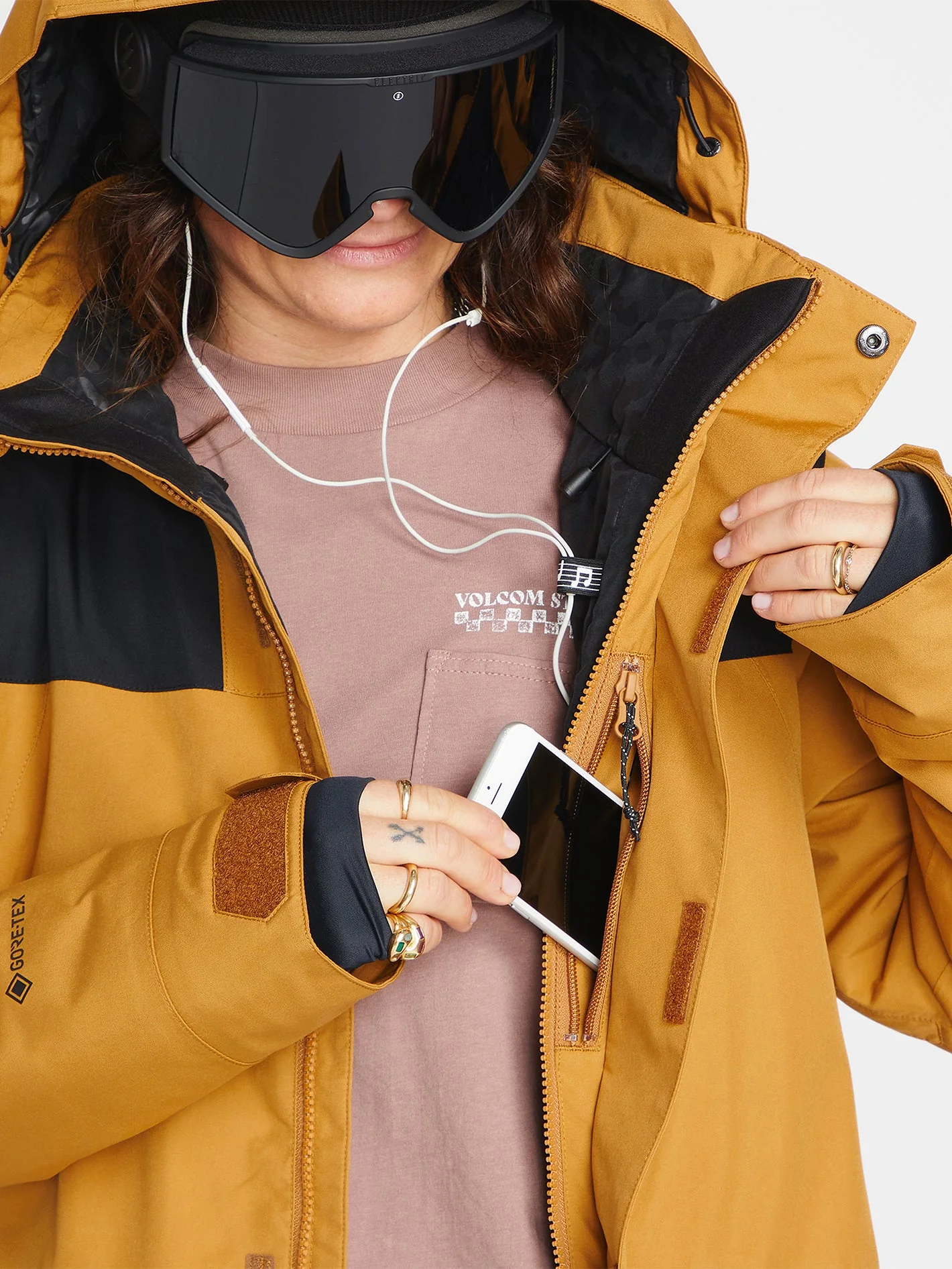 Veste de snow Ell Insulated Gore-Tex - Caramel - Image 5