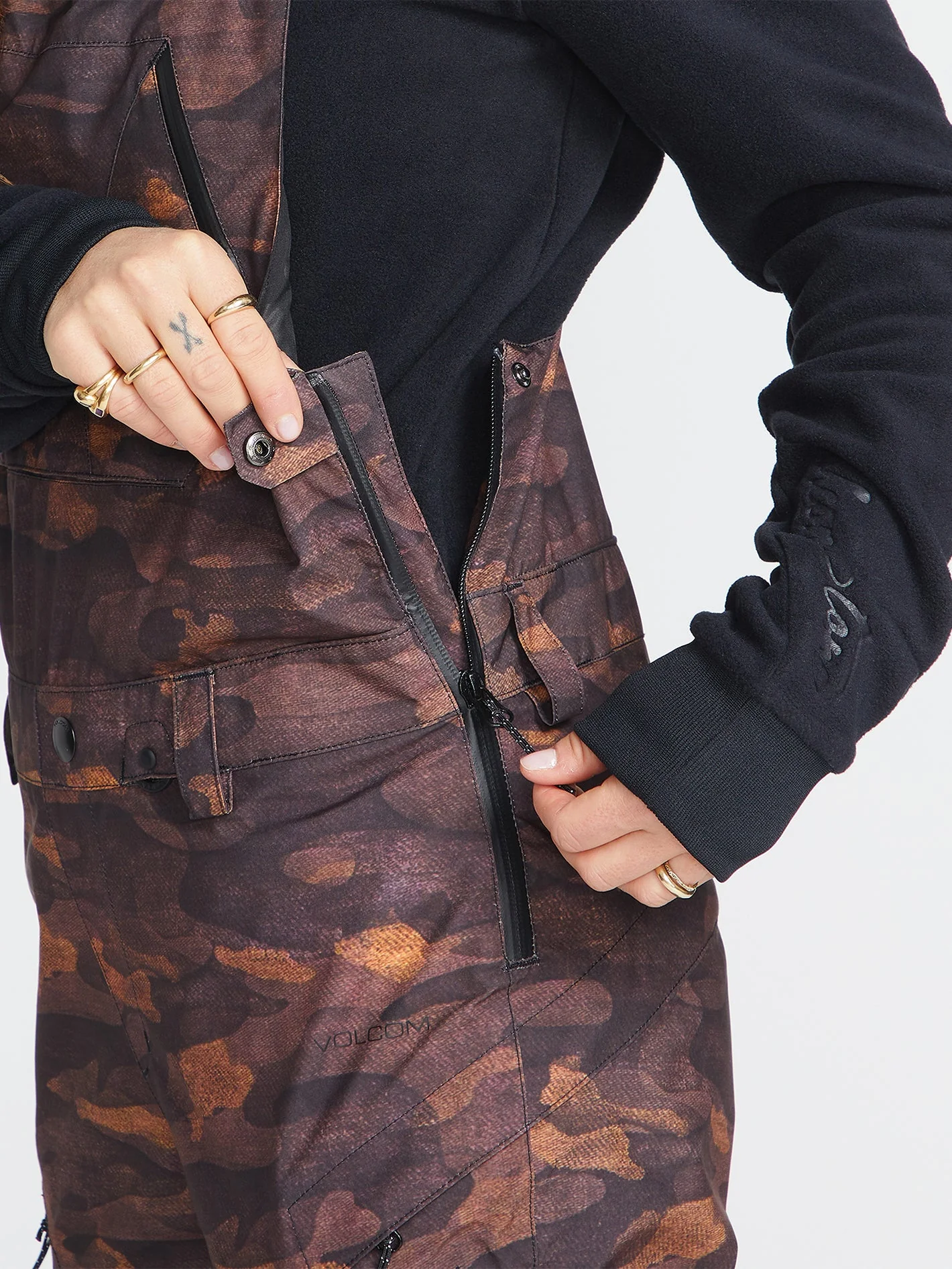 Salopette de snow Elm Stretch Gore-Tex - Dusk Camo - Image 5