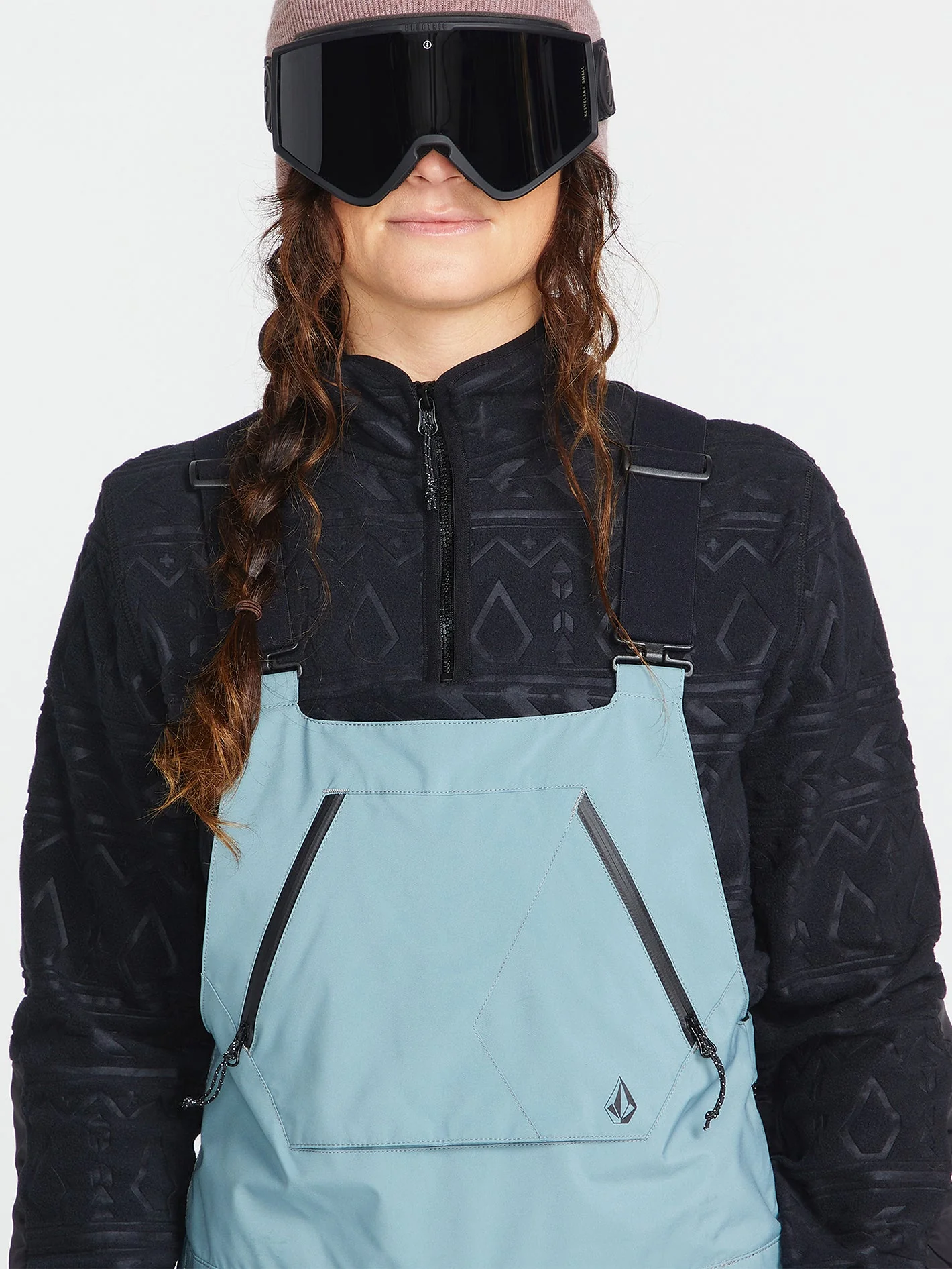 Salopette de snow Elm Stretch Gore-Tex - Green Ash - Image 3