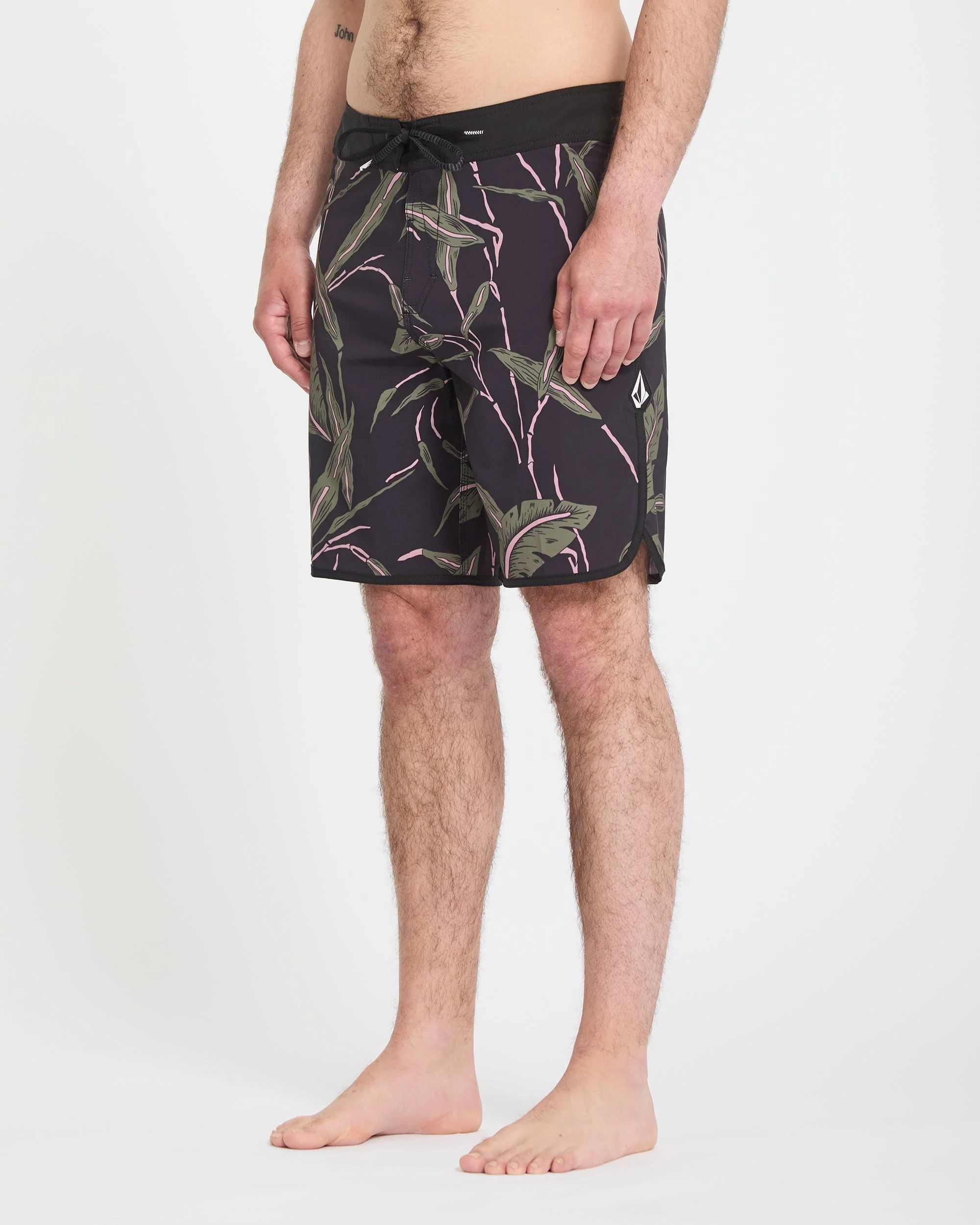 Boardshort Encounter Scallop Mod 19" - Black - Image 4