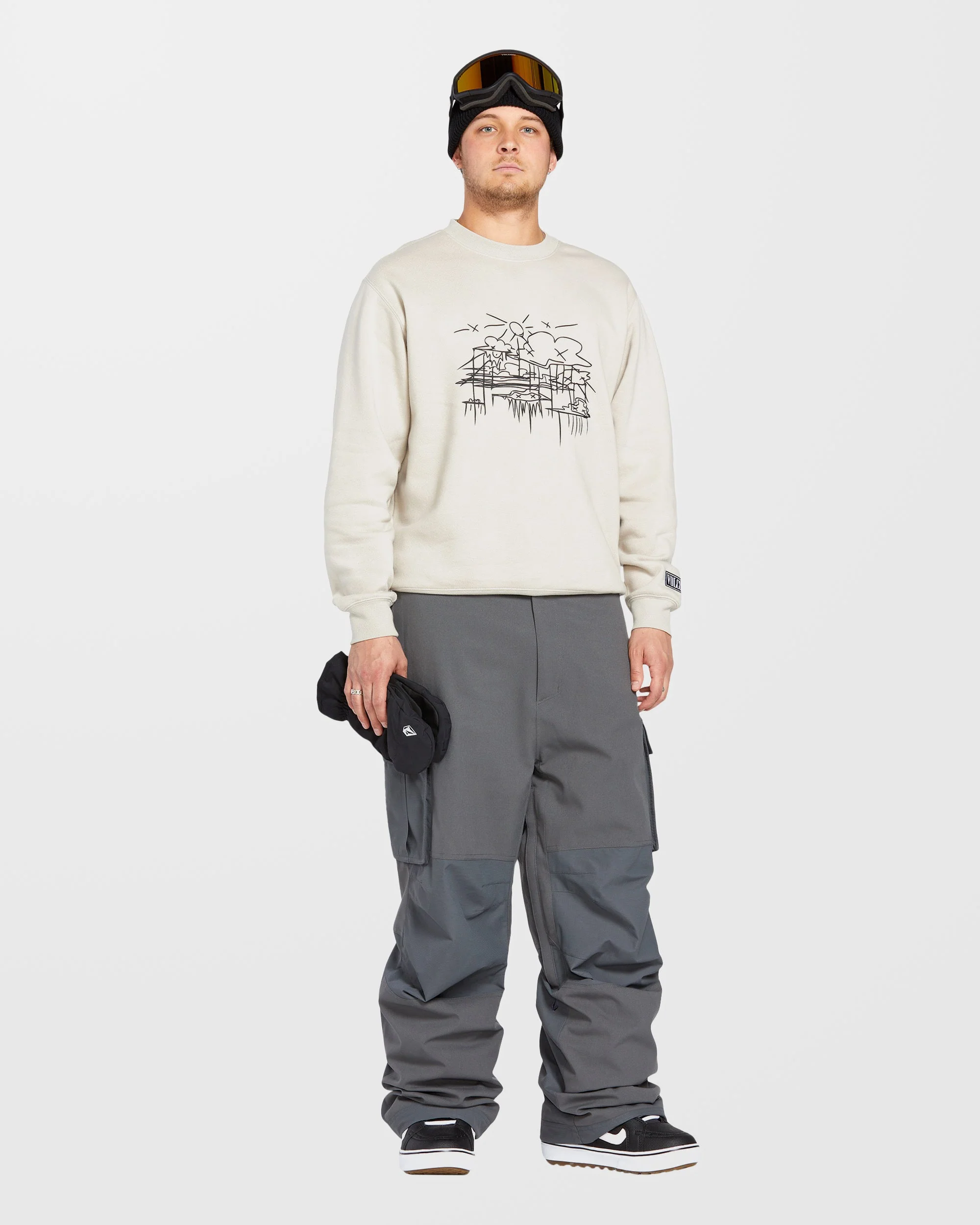 Sweat Essential Fleece - Stone - Image 4
