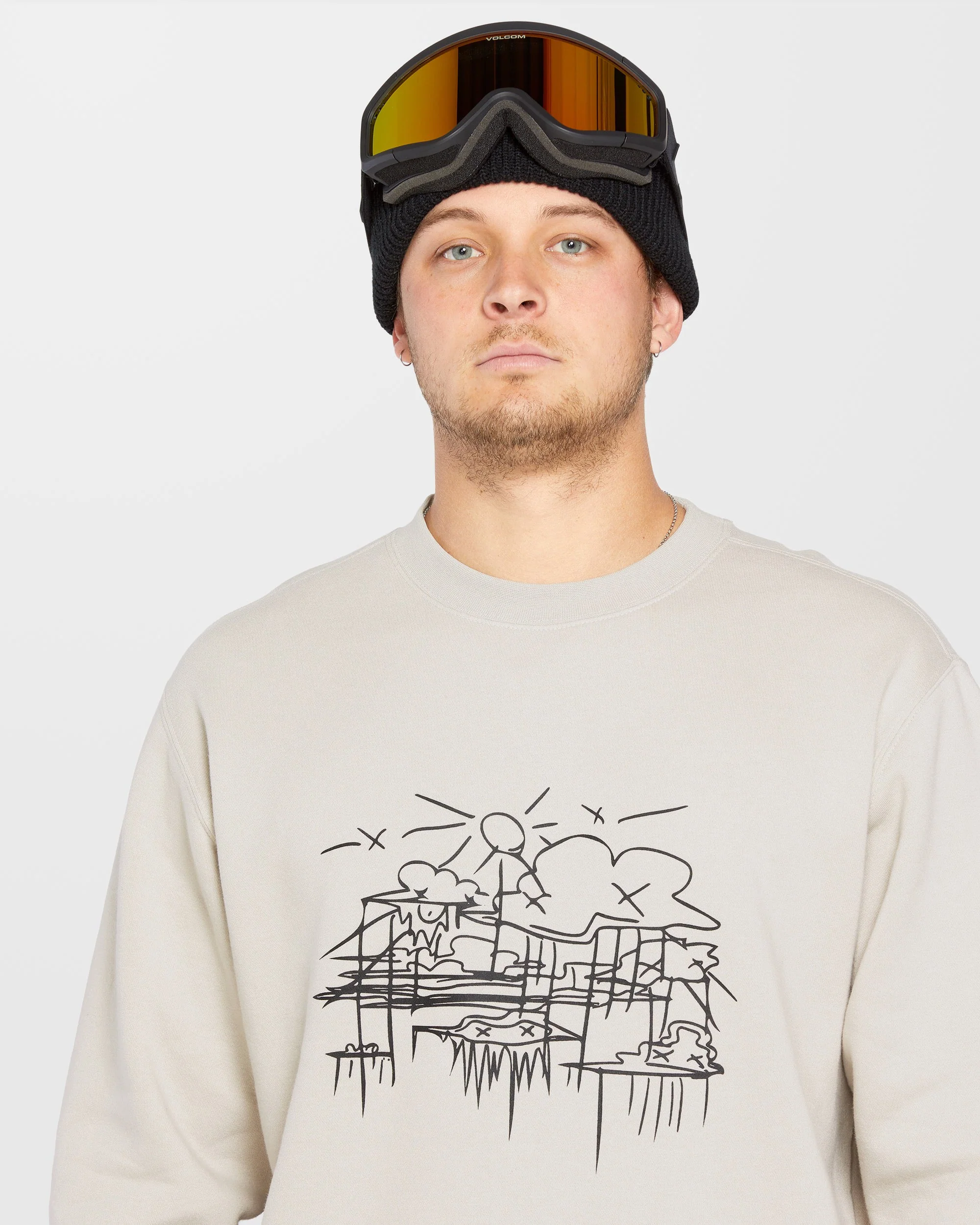 Sweat Essential Fleece - Stone - Image 6