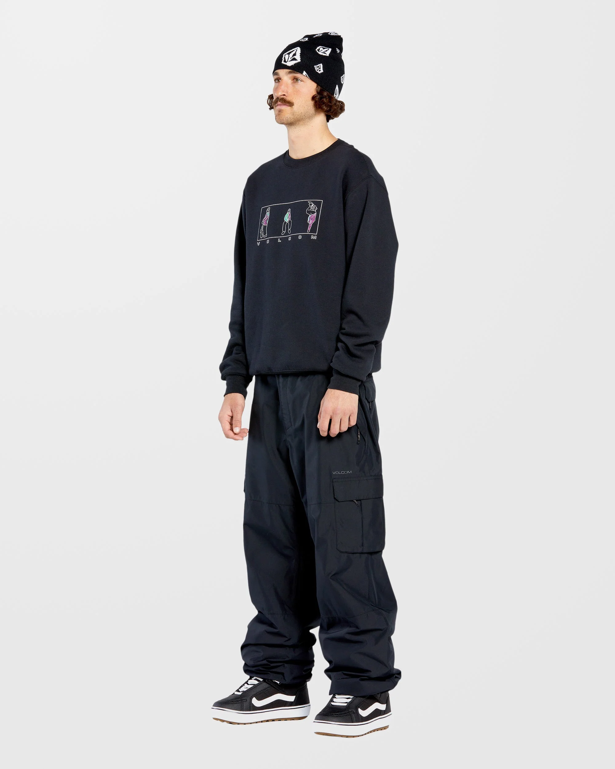 Sweat Essential Fleece - Black - Image 3