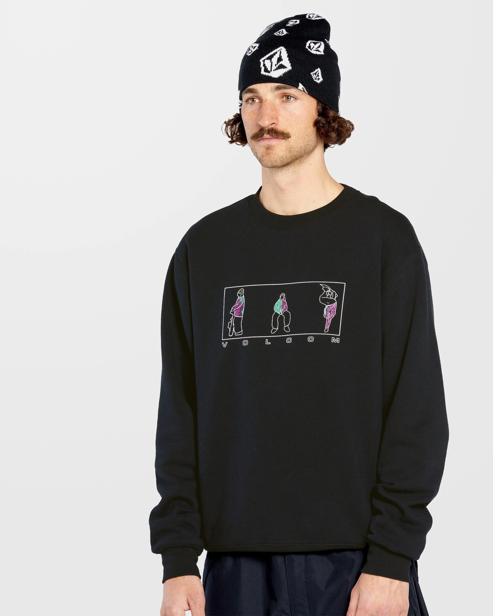 Sweat Essential Fleece - Black - Image 5
