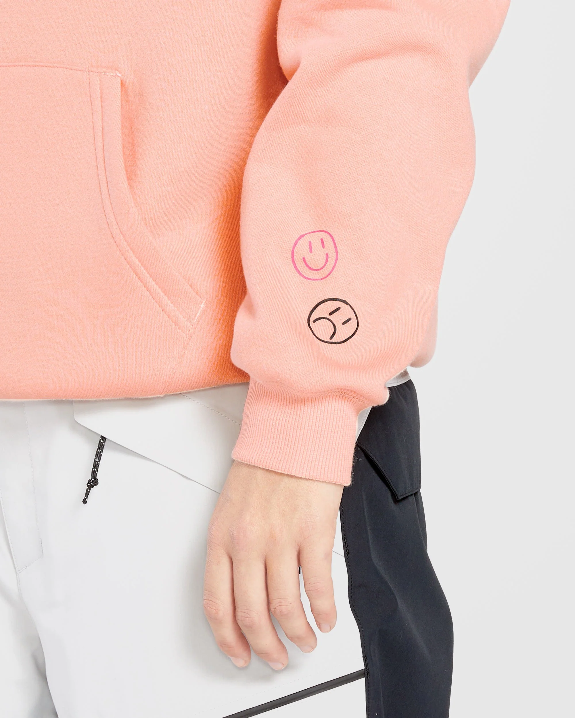 Sweat à capuche Essential - Coral Haze - Image 5