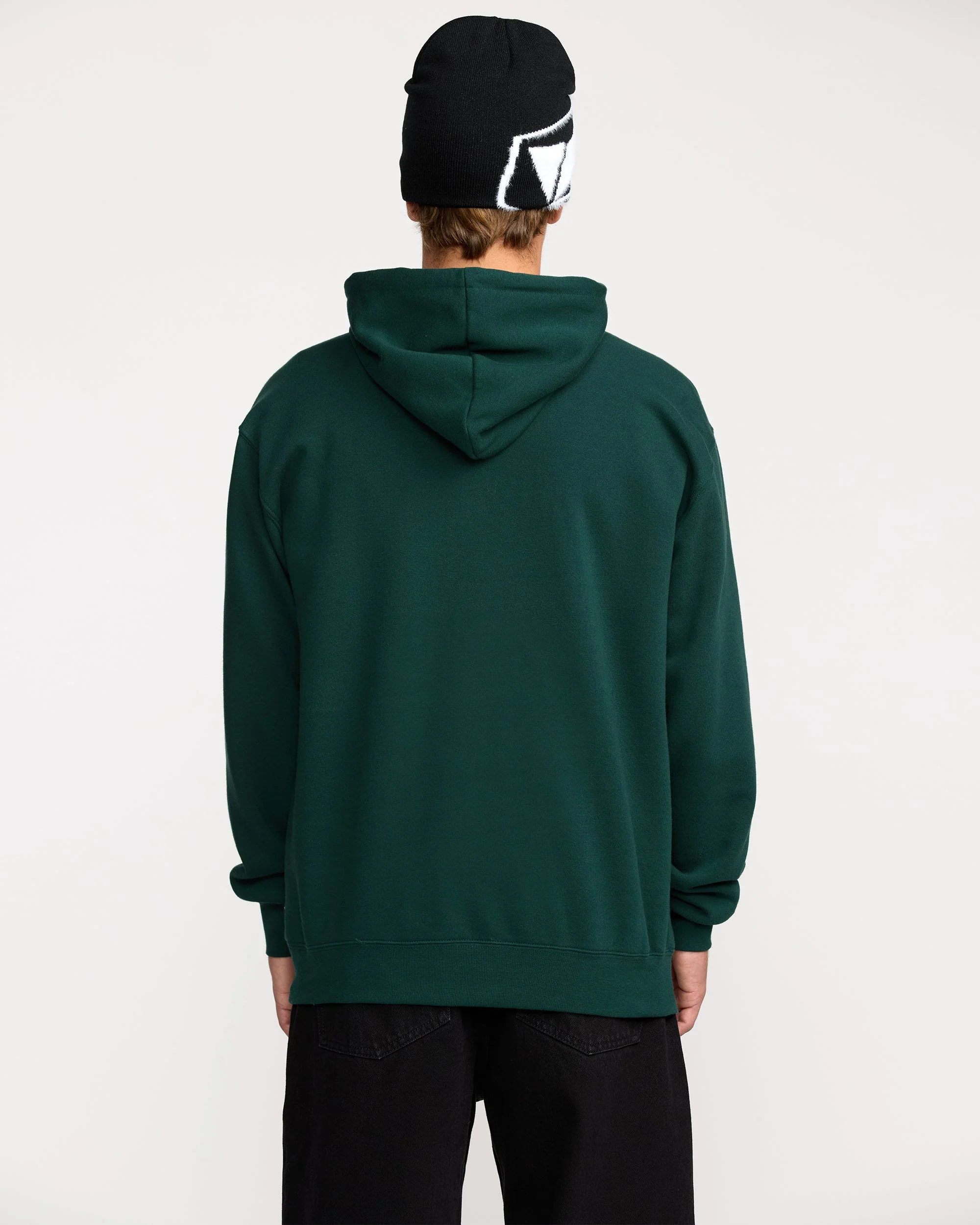 Sweat à capuche Essential - Black Green - Image 2