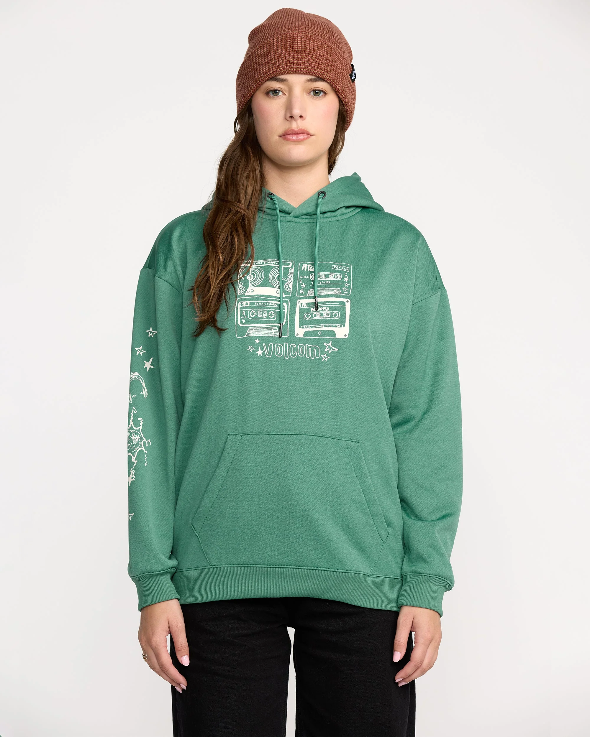 Sweat à capuche Essential Hydro - Spruce Green