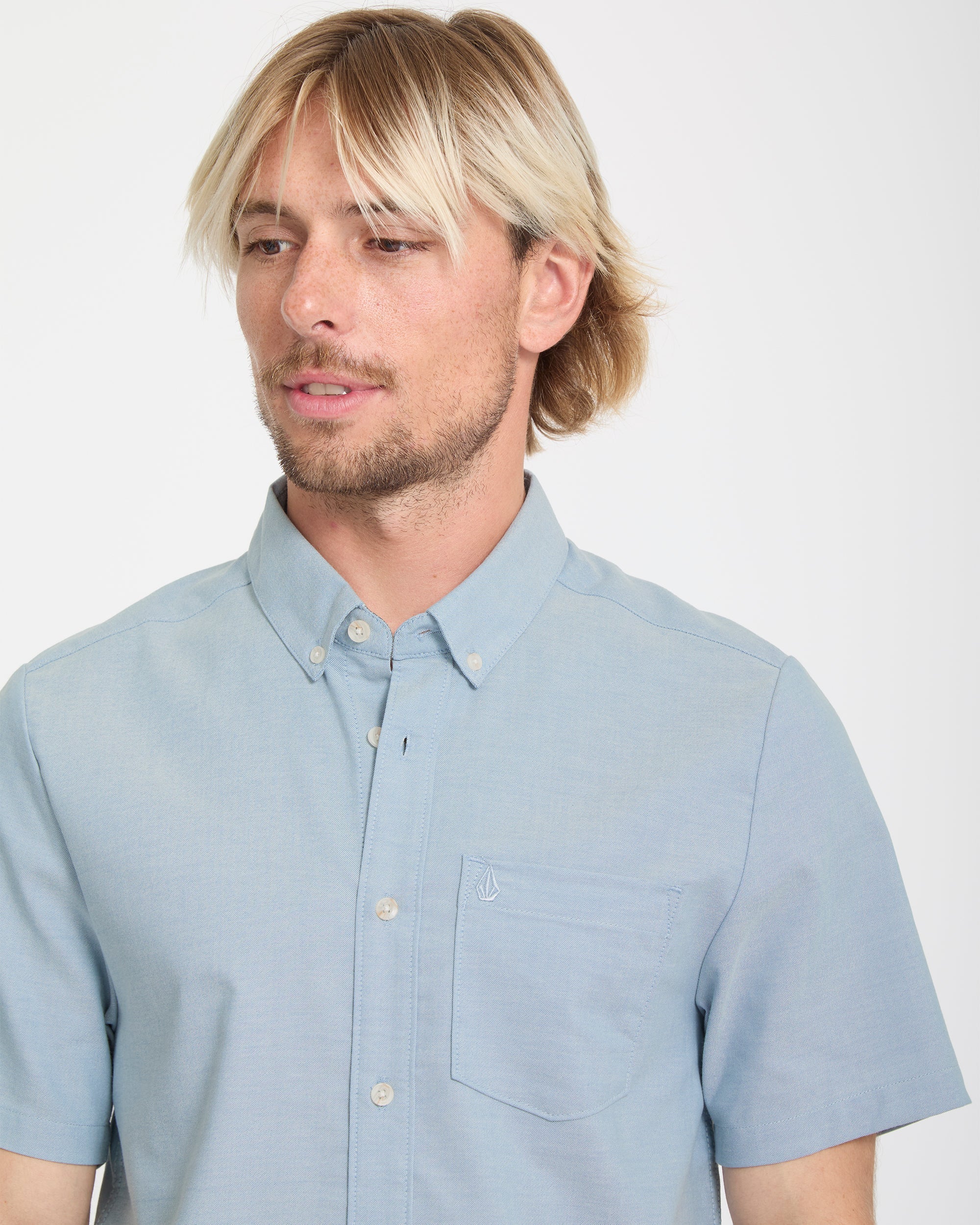 Chemise Everett Oxford - Wrecked Indigo - Image 7