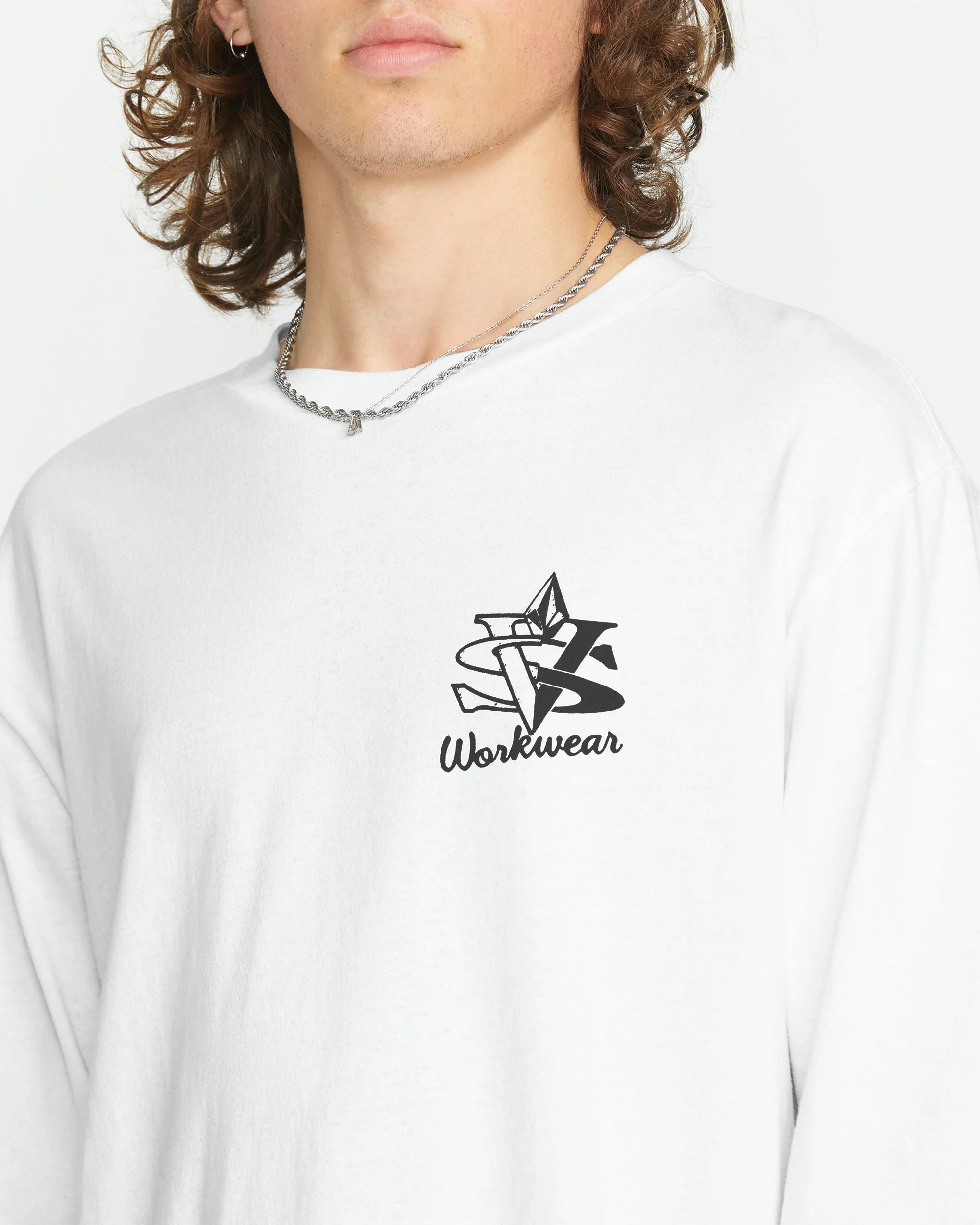 T-shirt Excavator - WHITE - Image 4
