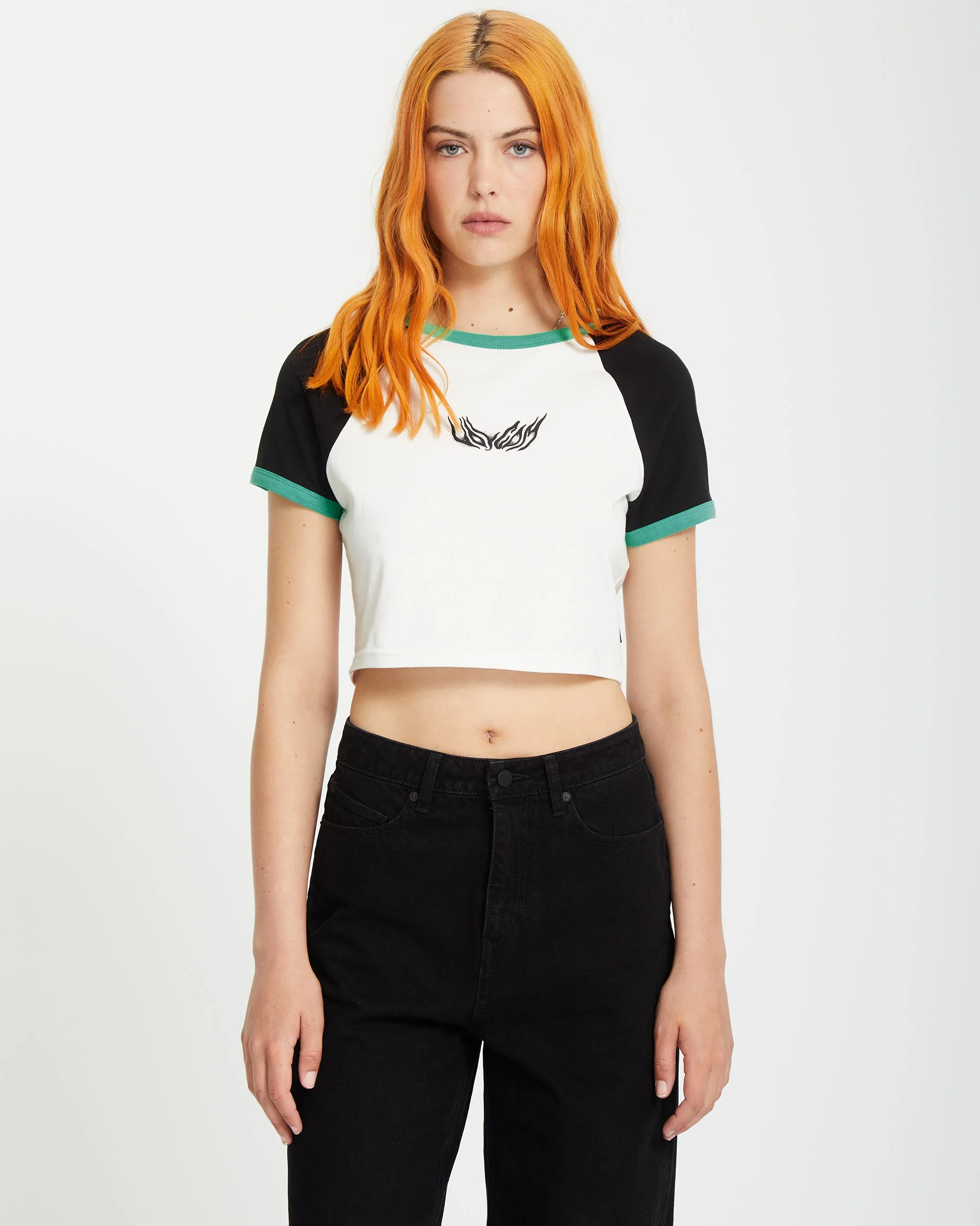 T-shirt Alix 2 - BLACK WHITE - Image 3