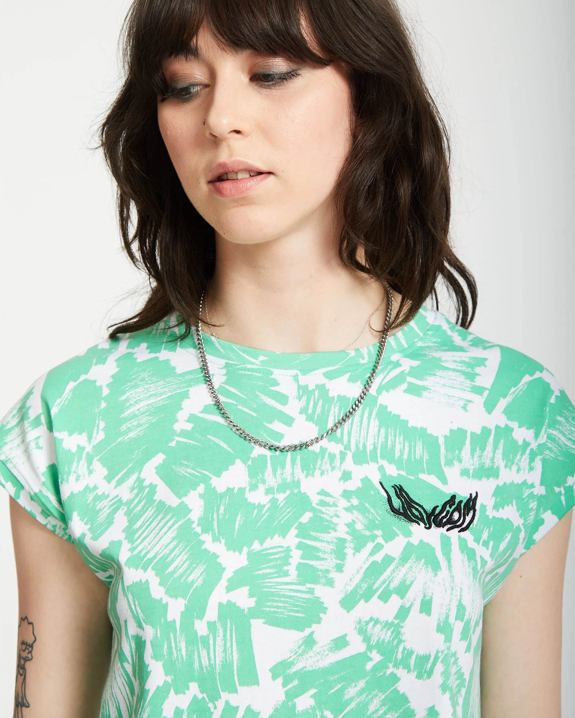 T-shirt Alix Boxy - JADE - Image 3