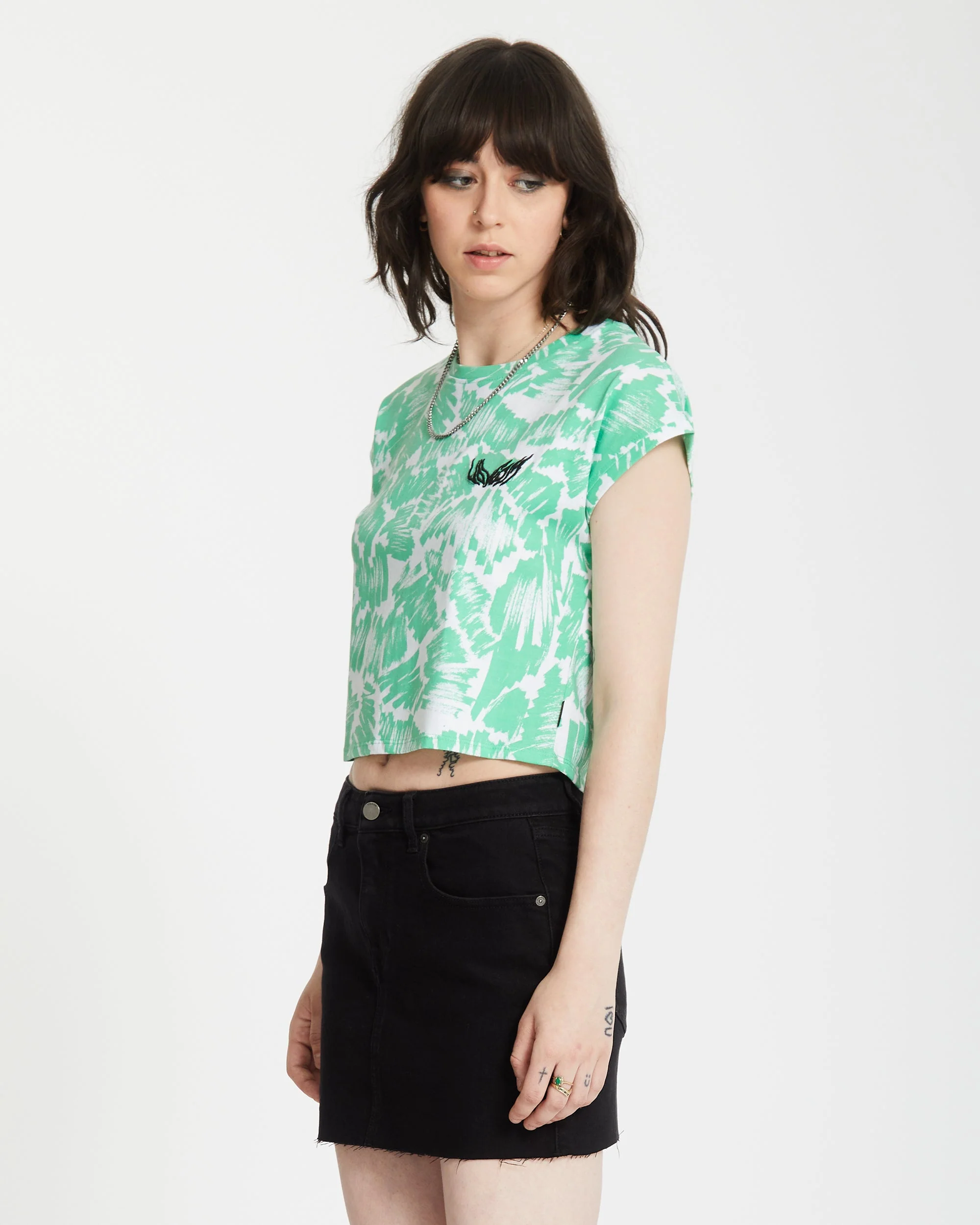 T-shirt Alix Boxy - JADE - Image 4