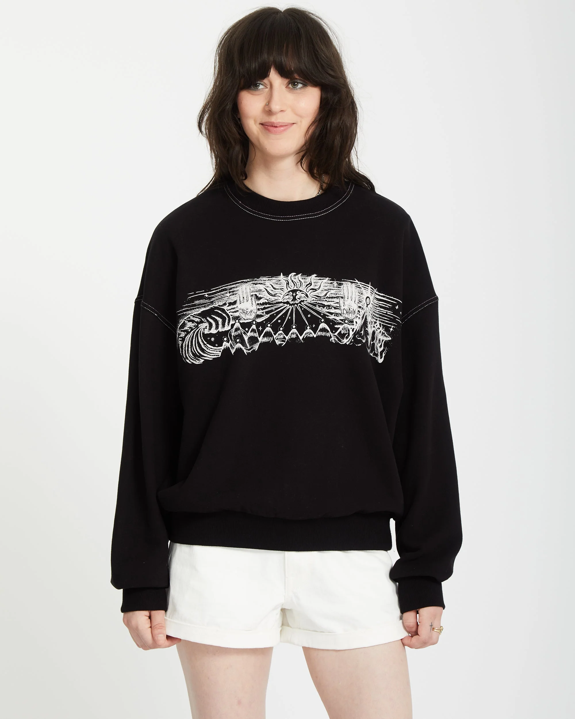 Sweatshirt Alix - BLACK