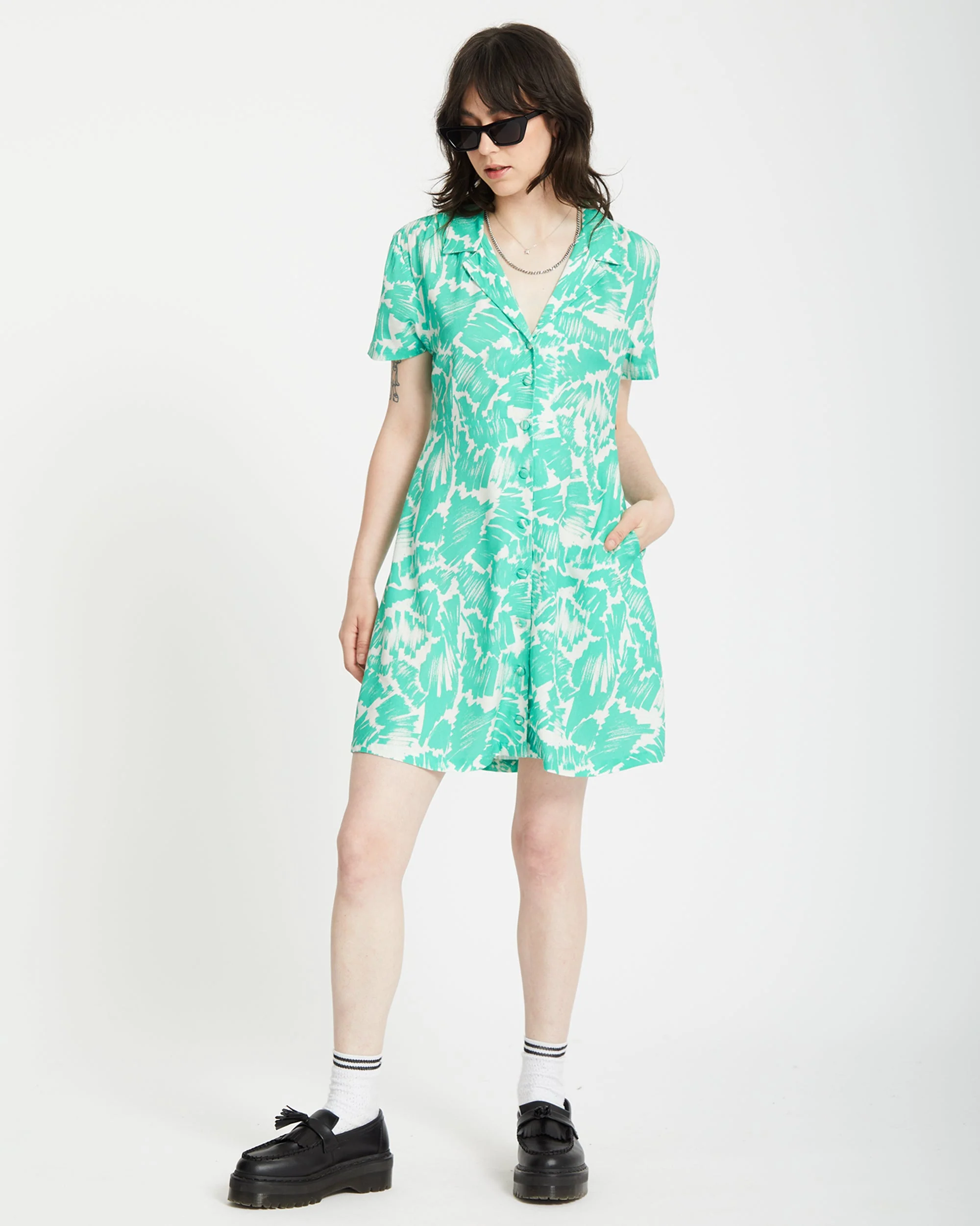 Robe Chemise Alix - JADE - Image 6