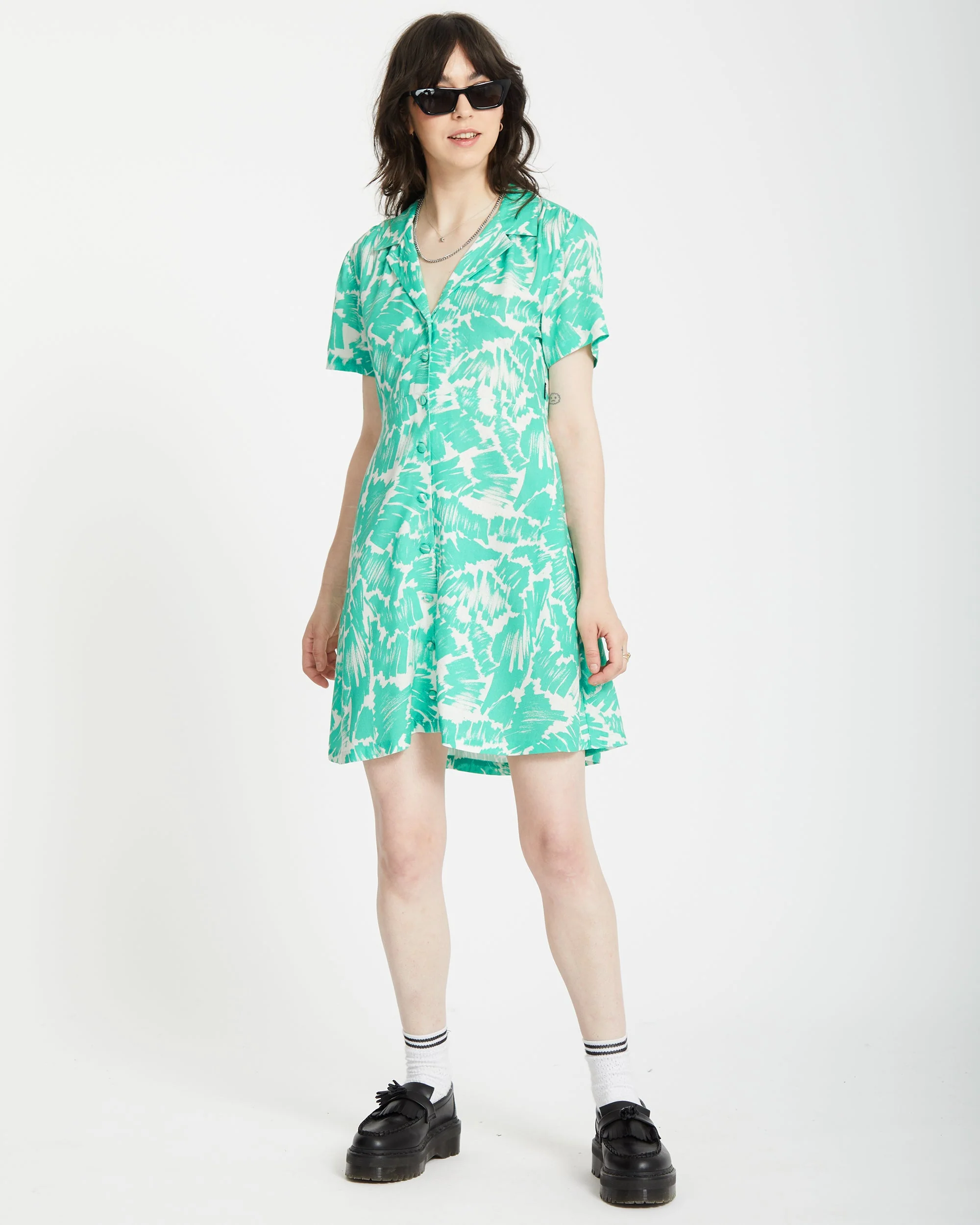 Robe Chemise Alix - JADE - Image 8
