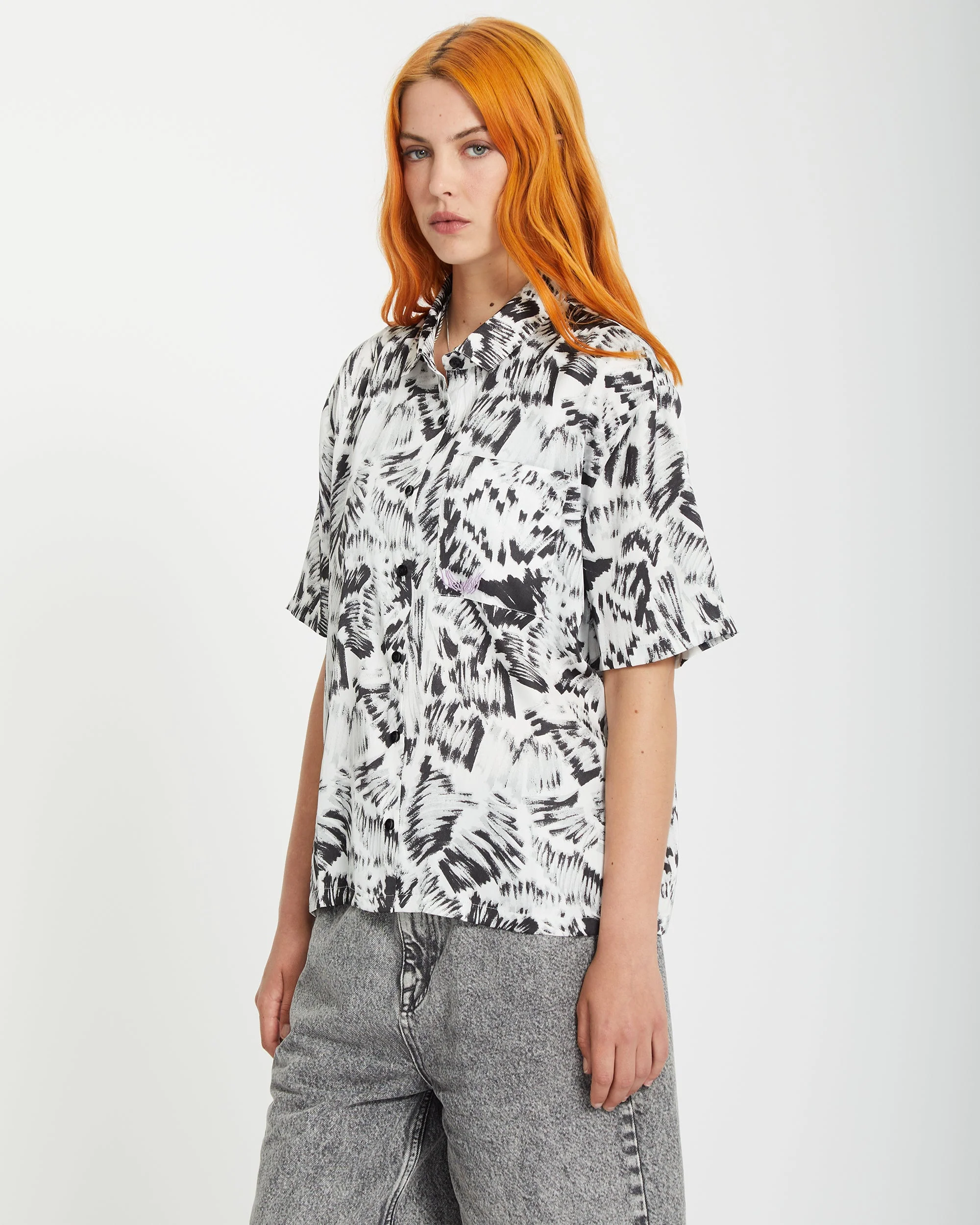 Chemise Alix - BLACK WHITE - Image 8