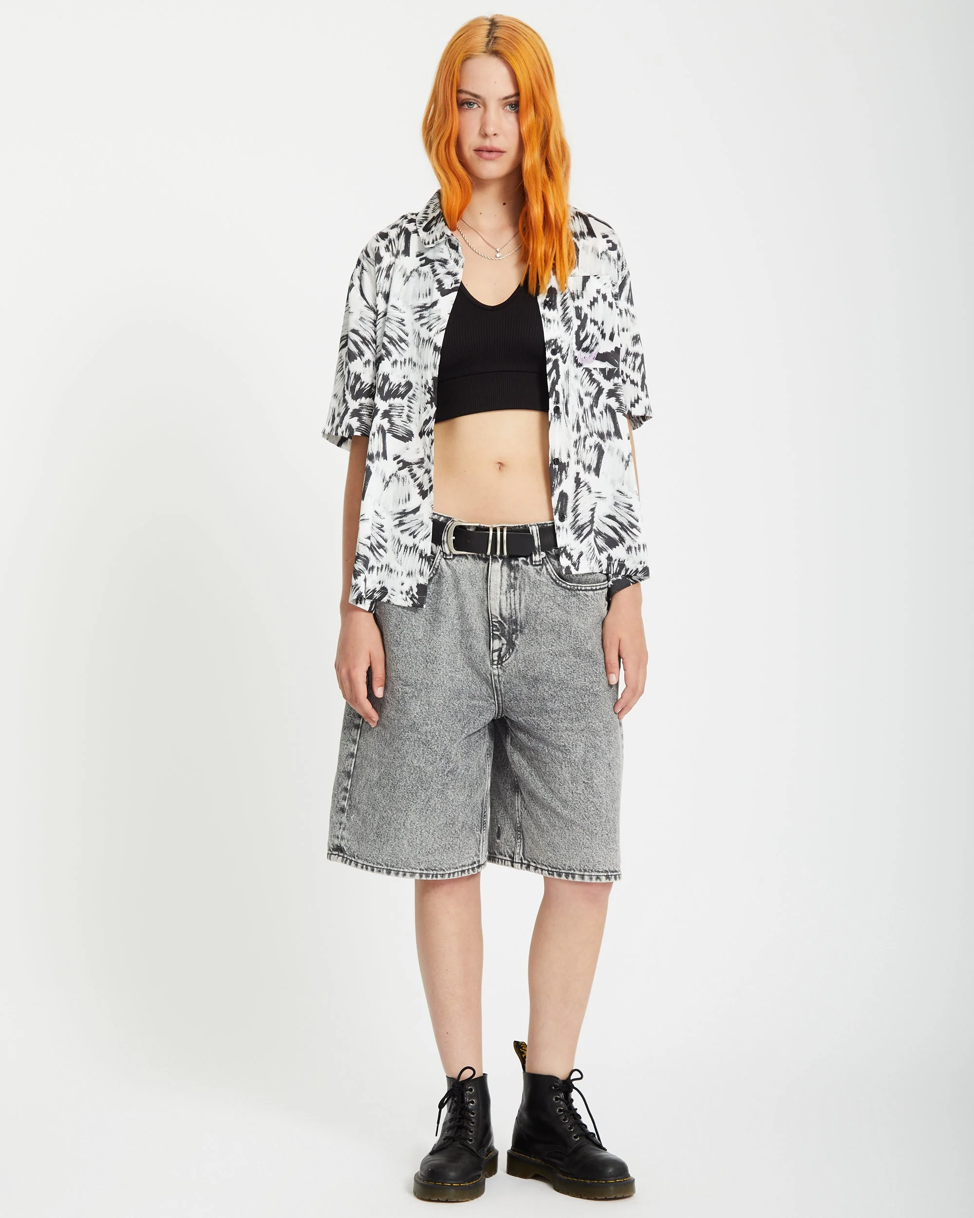 Chemise Alix - BLACK WHITE - Image 9