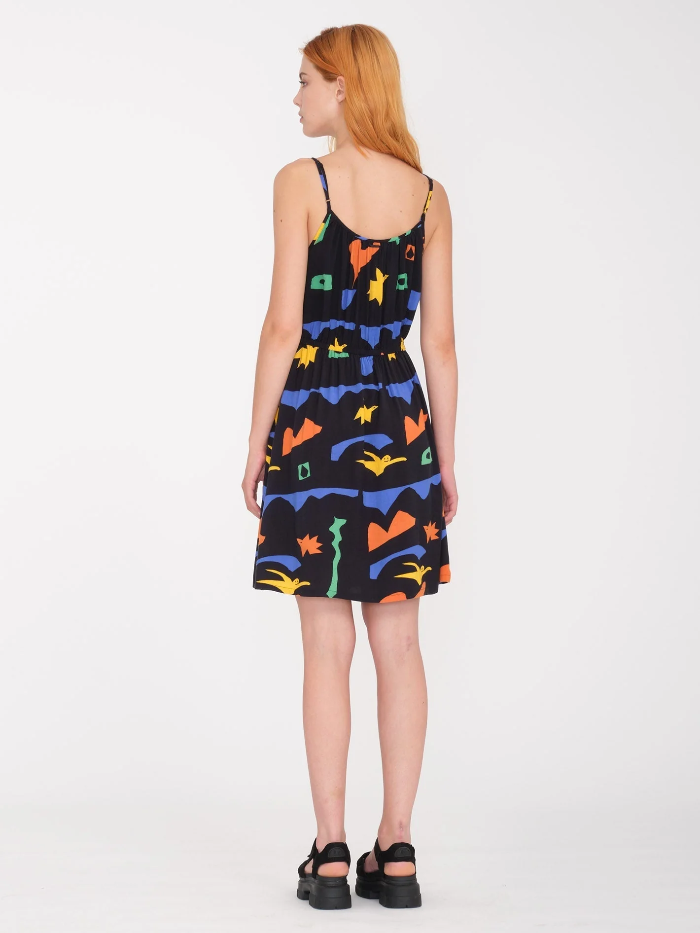 Robe Cami Arthur Longo - BLACK - Image 2