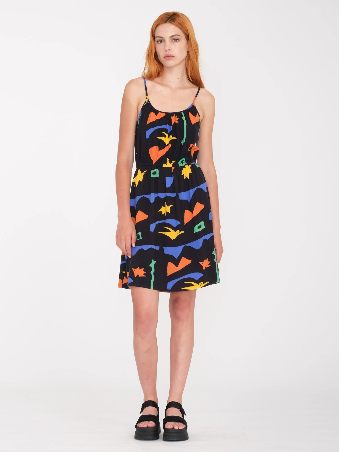 Robe Cami Arthur Longo - BLACK - Image 4