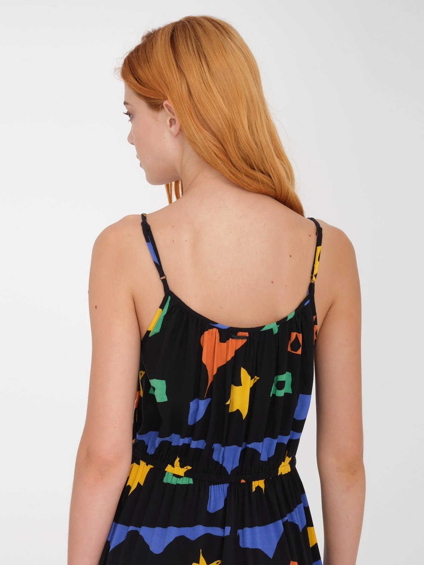 Robe Cami Arthur Longo - BLACK - Image 5