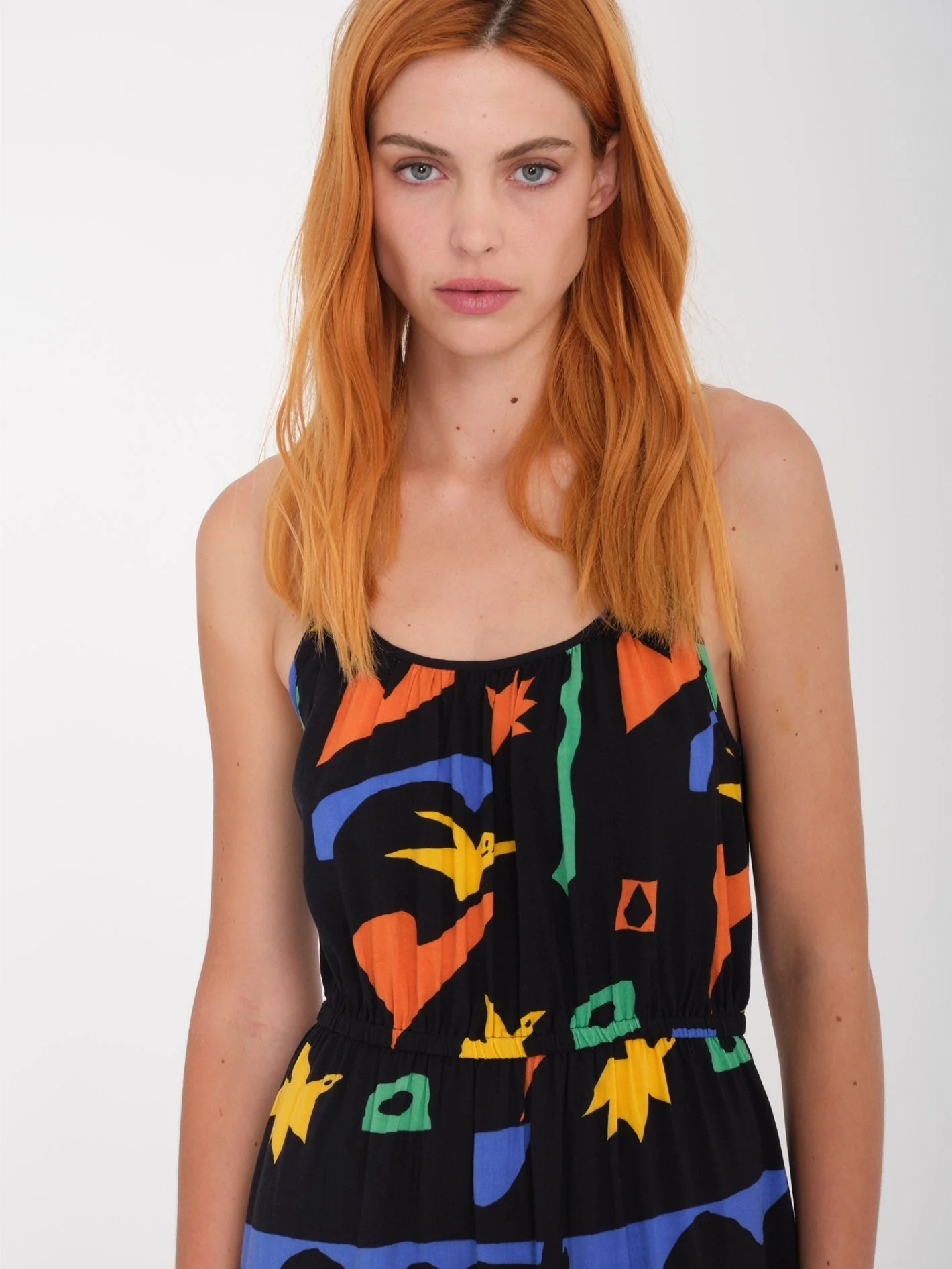 Robe Cami Arthur Longo - BLACK - Image 6