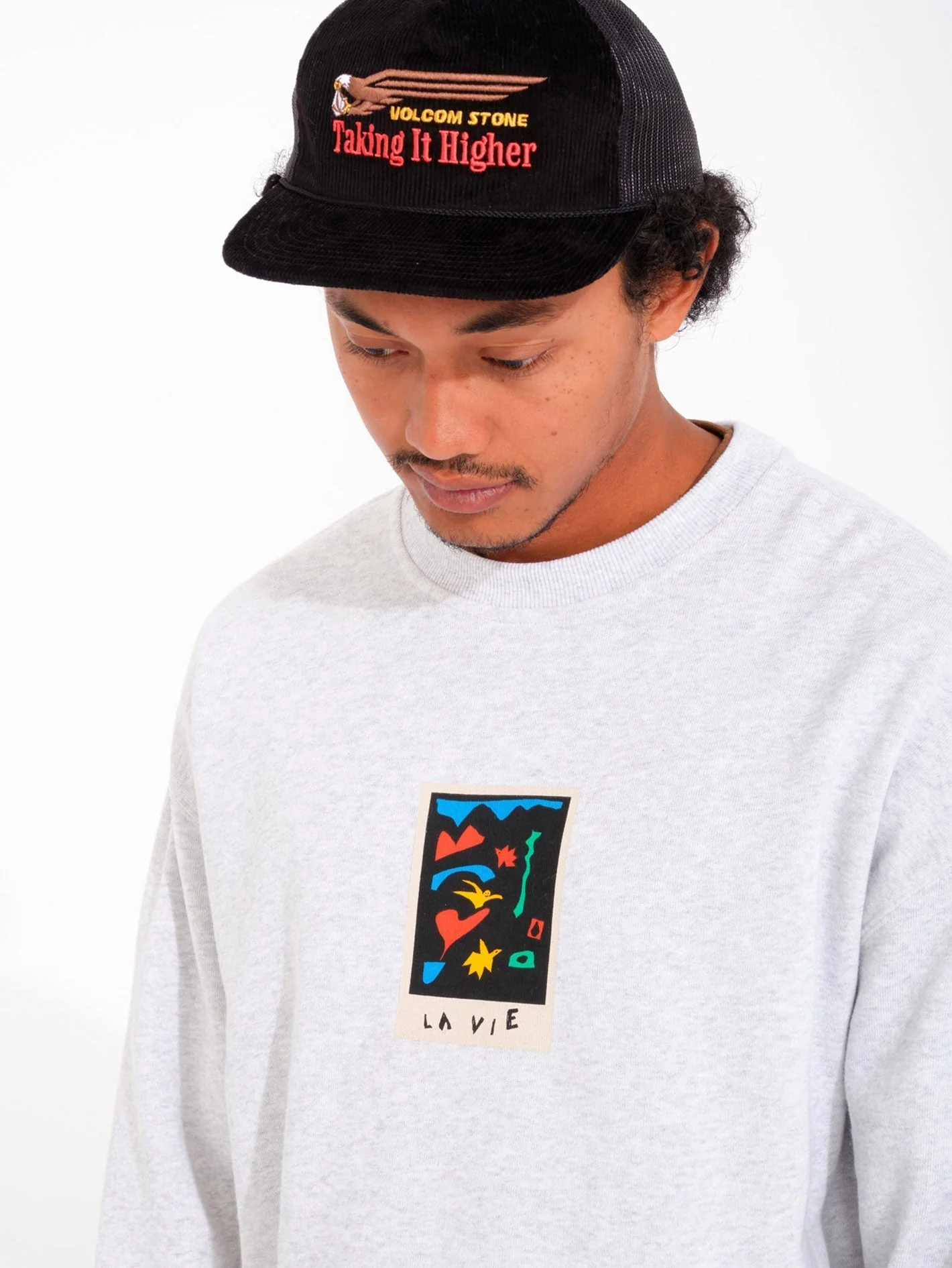 Sweatshirt Arthur Longo - BONE HEATHER - Image 5