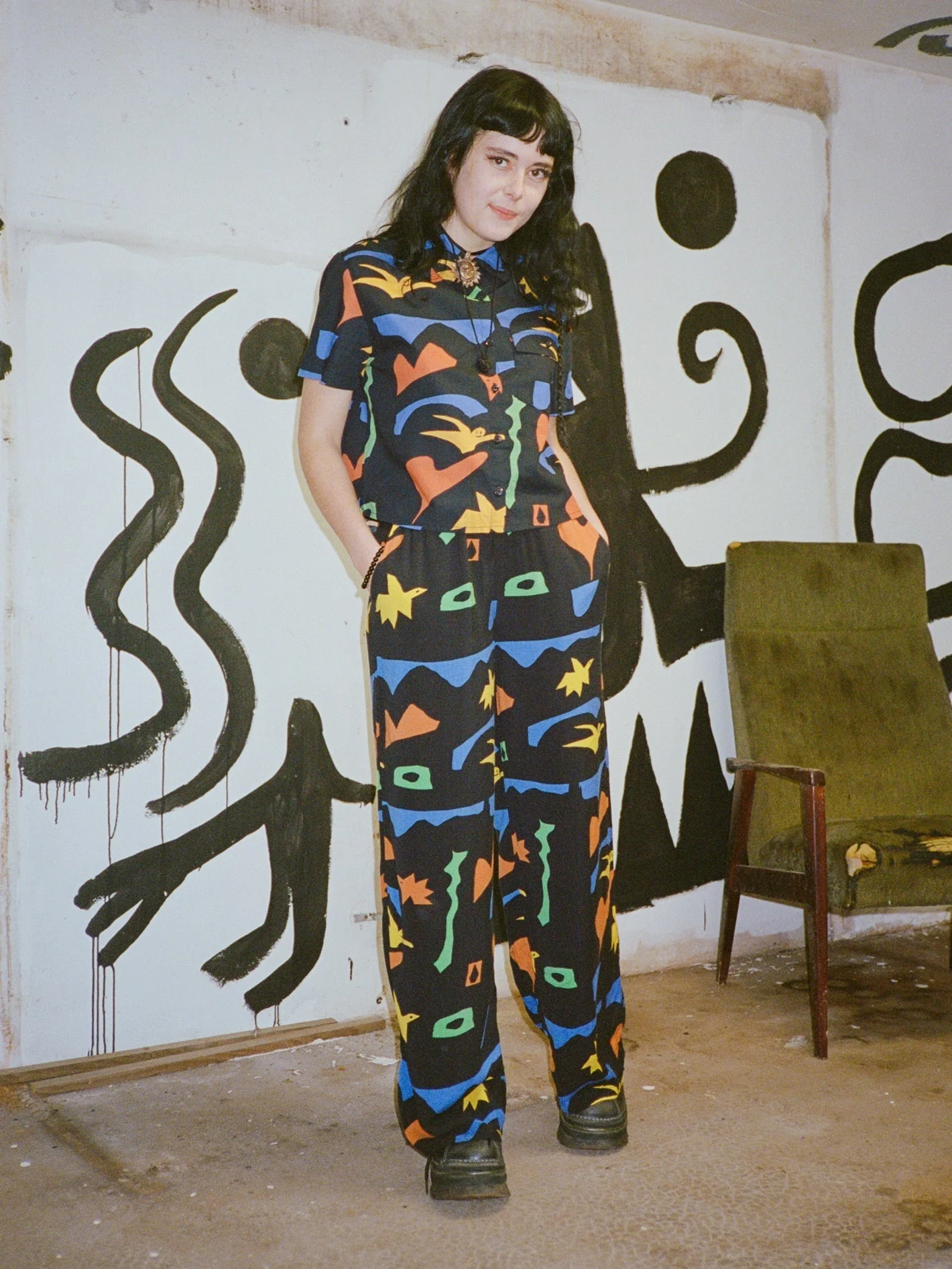 Pantalon Arthur Longo - BLACK - Image 4