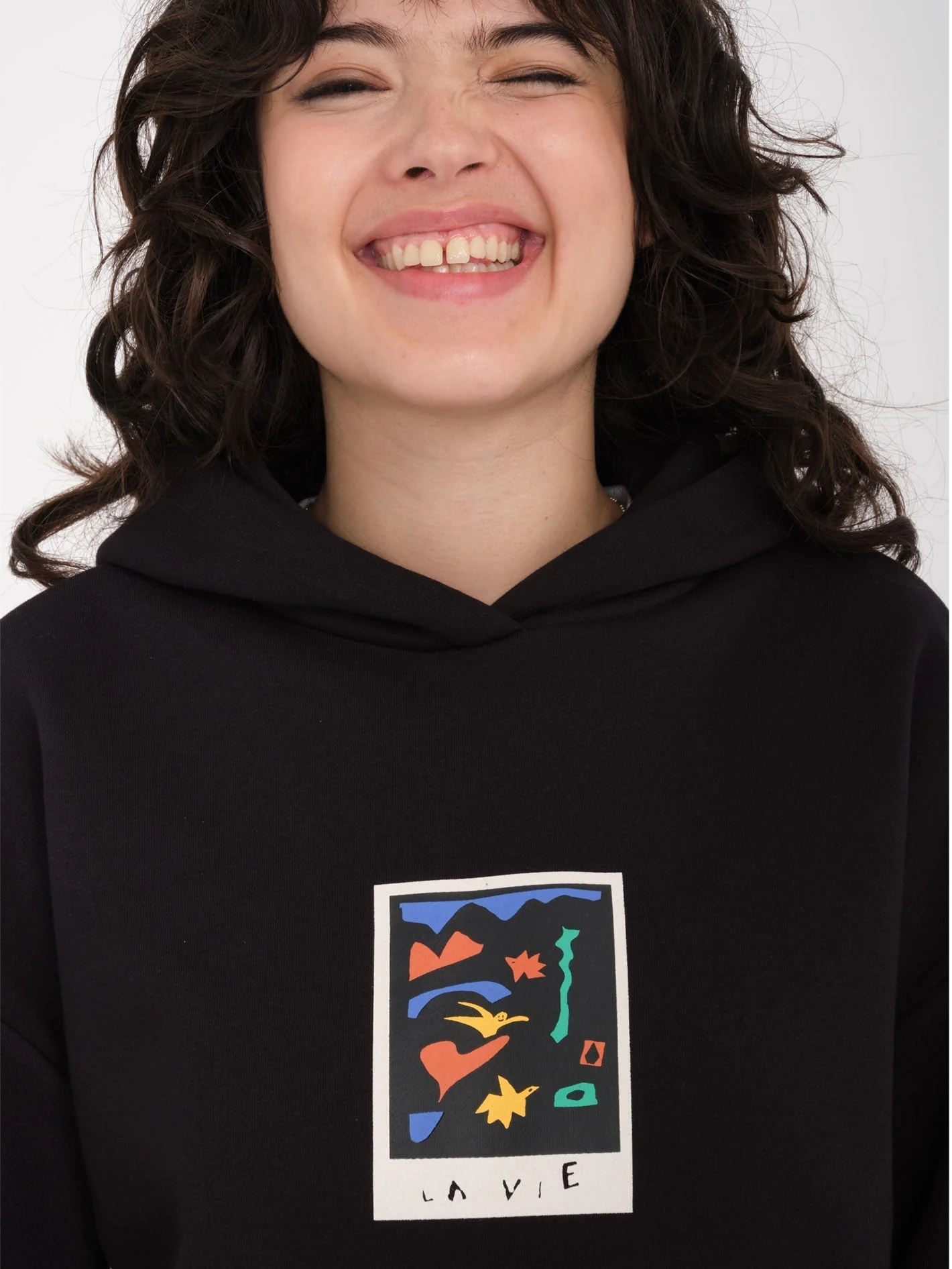 Sweat à capuche Arthur Longo - BLACK - Image 6