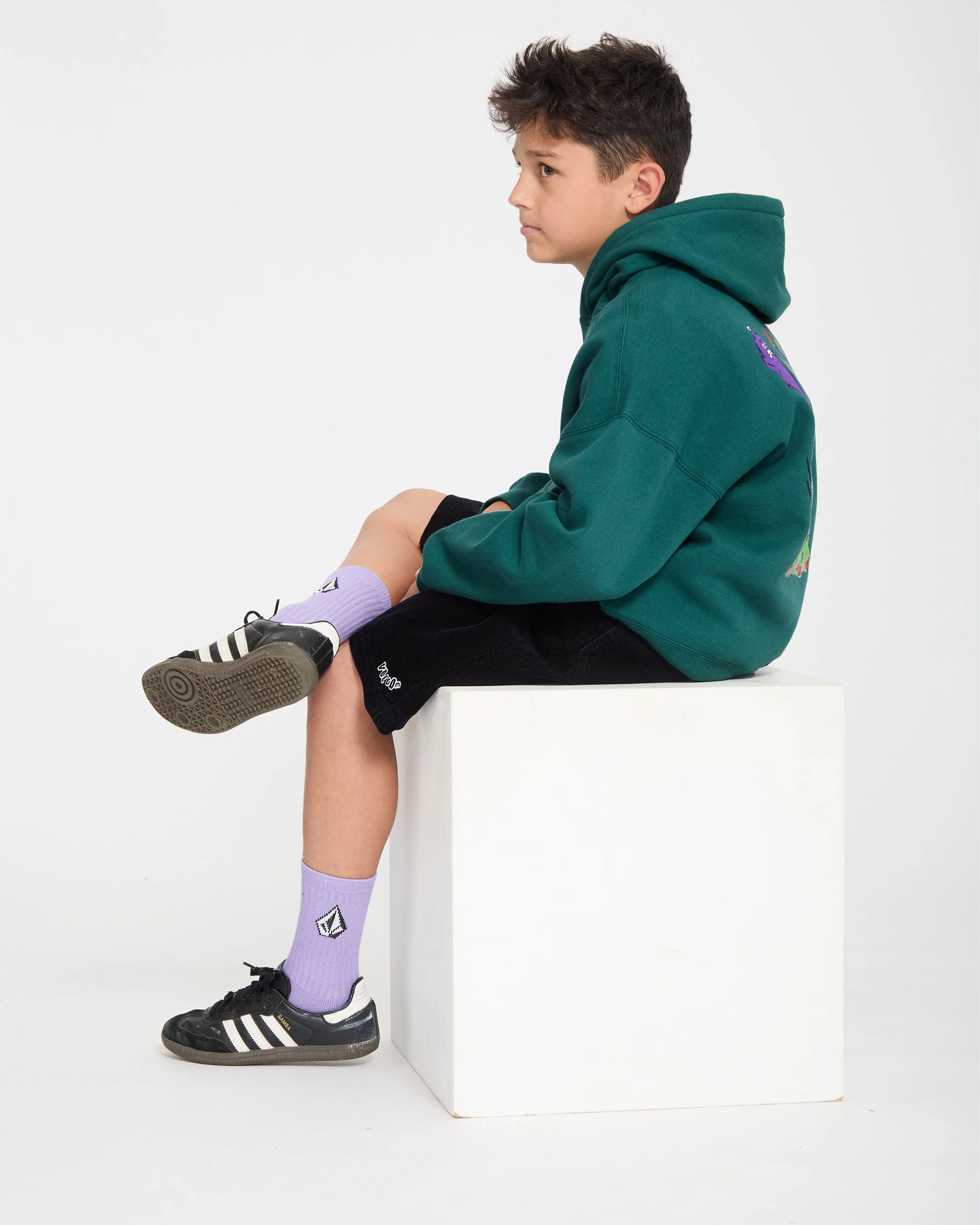 Sweat à capuche Ben Sanair - Rifle Green - (ENFANT) - Image 13