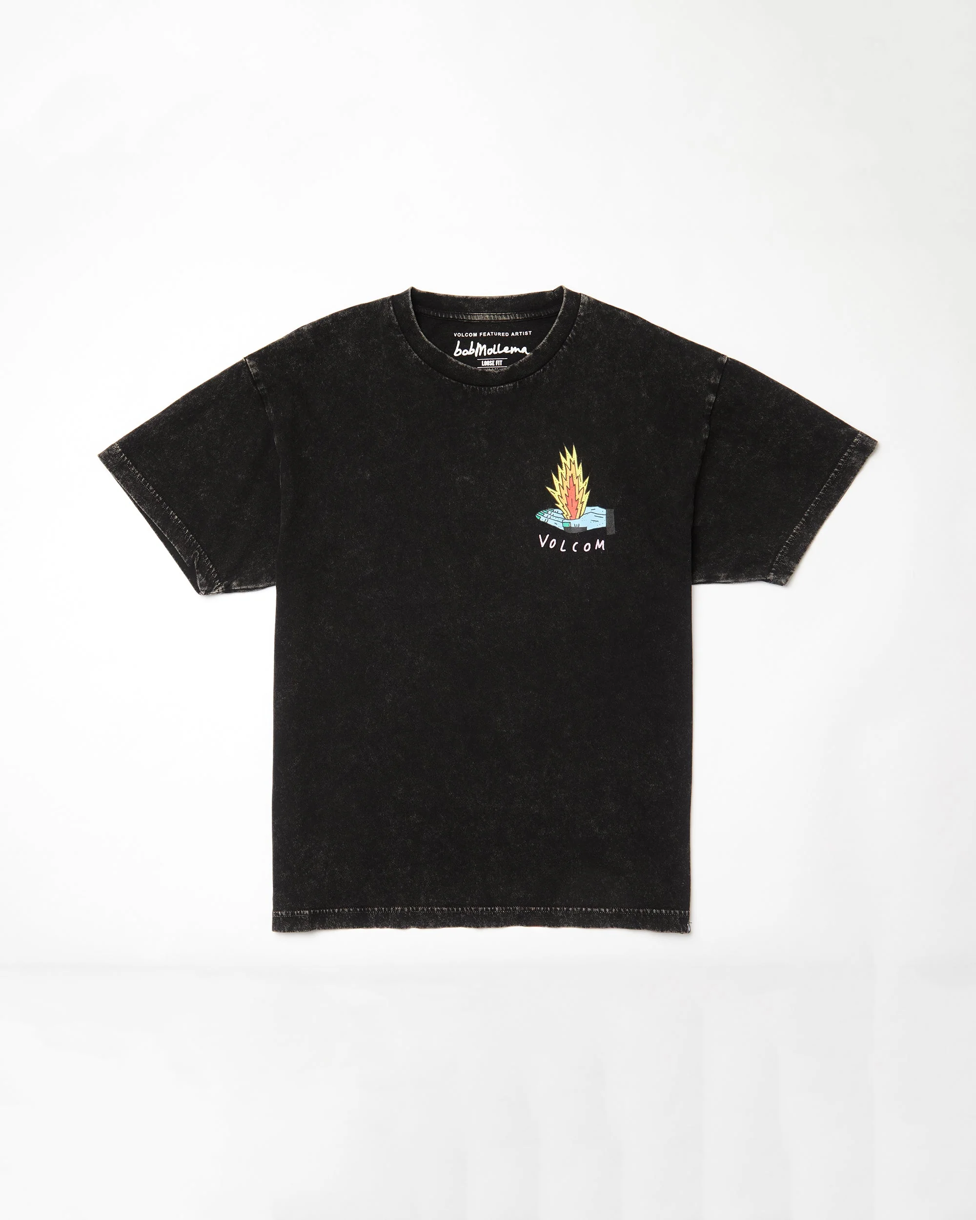 T-shirt Bob Mollema 1 - LIGHT ACID BLACK - Image 12