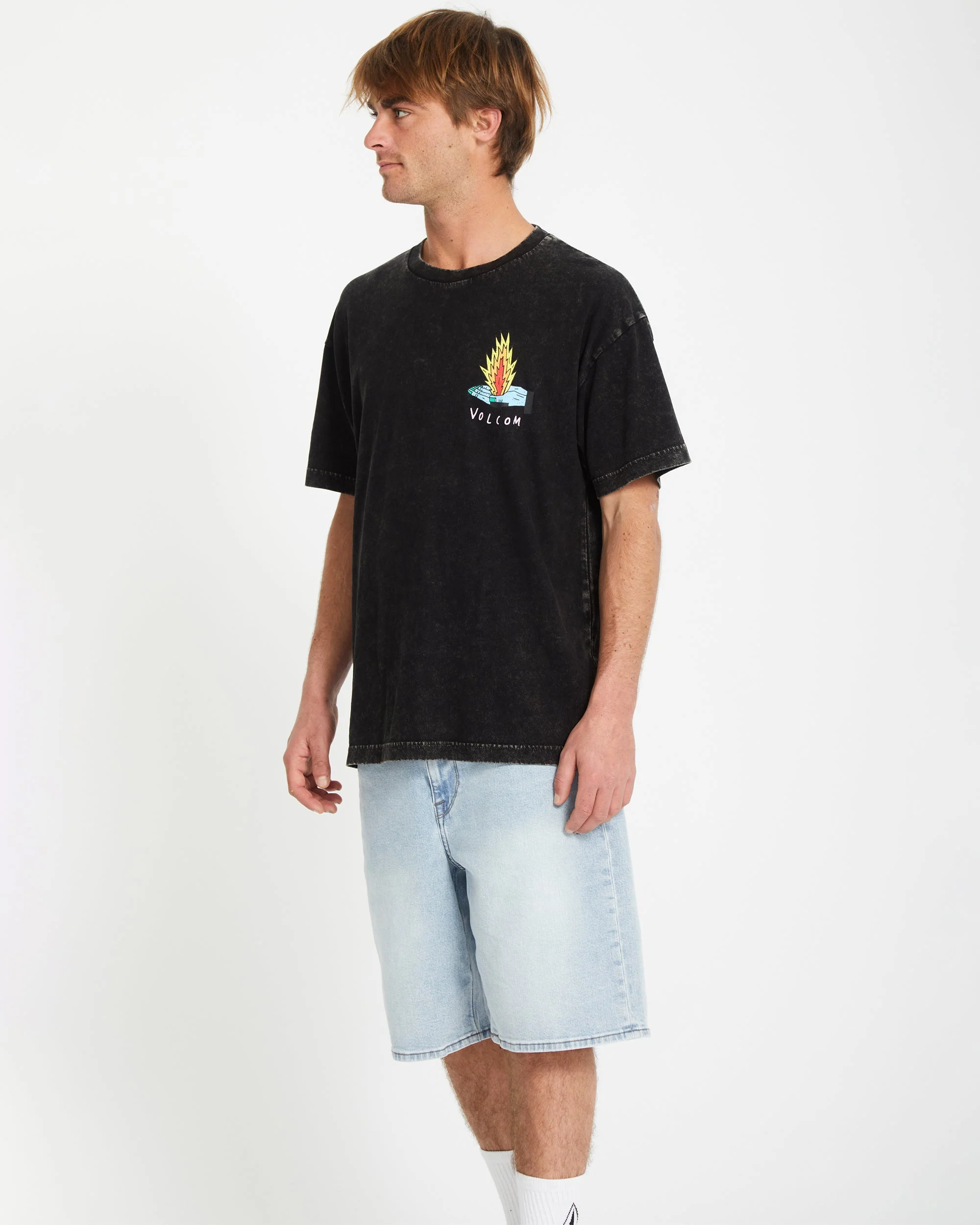 T-shirt Bob Mollema 1 - LIGHT ACID BLACK - Image 4
