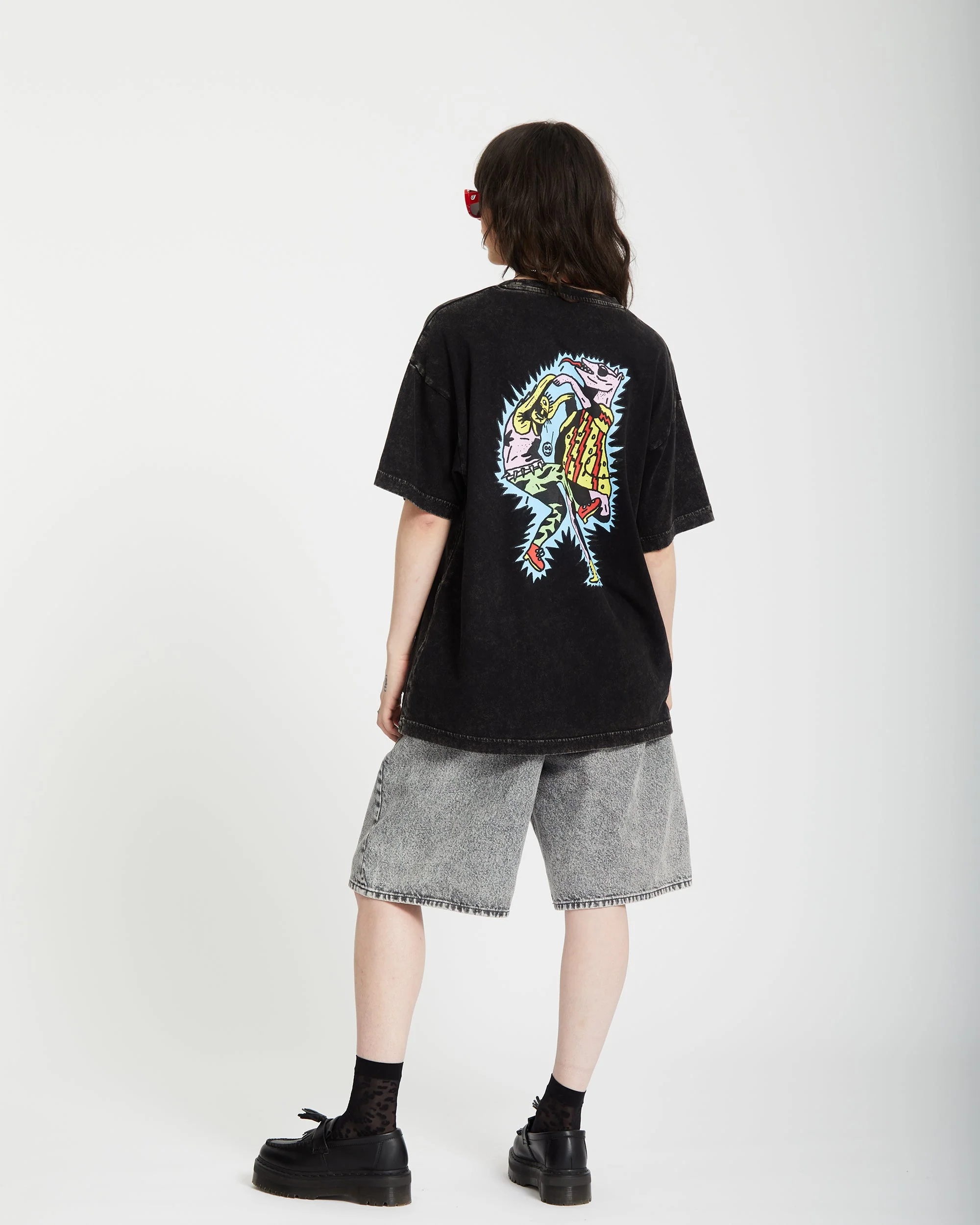 T-shirt Bob Mollema 1 - LIGHT ACID BLACK - Image 5