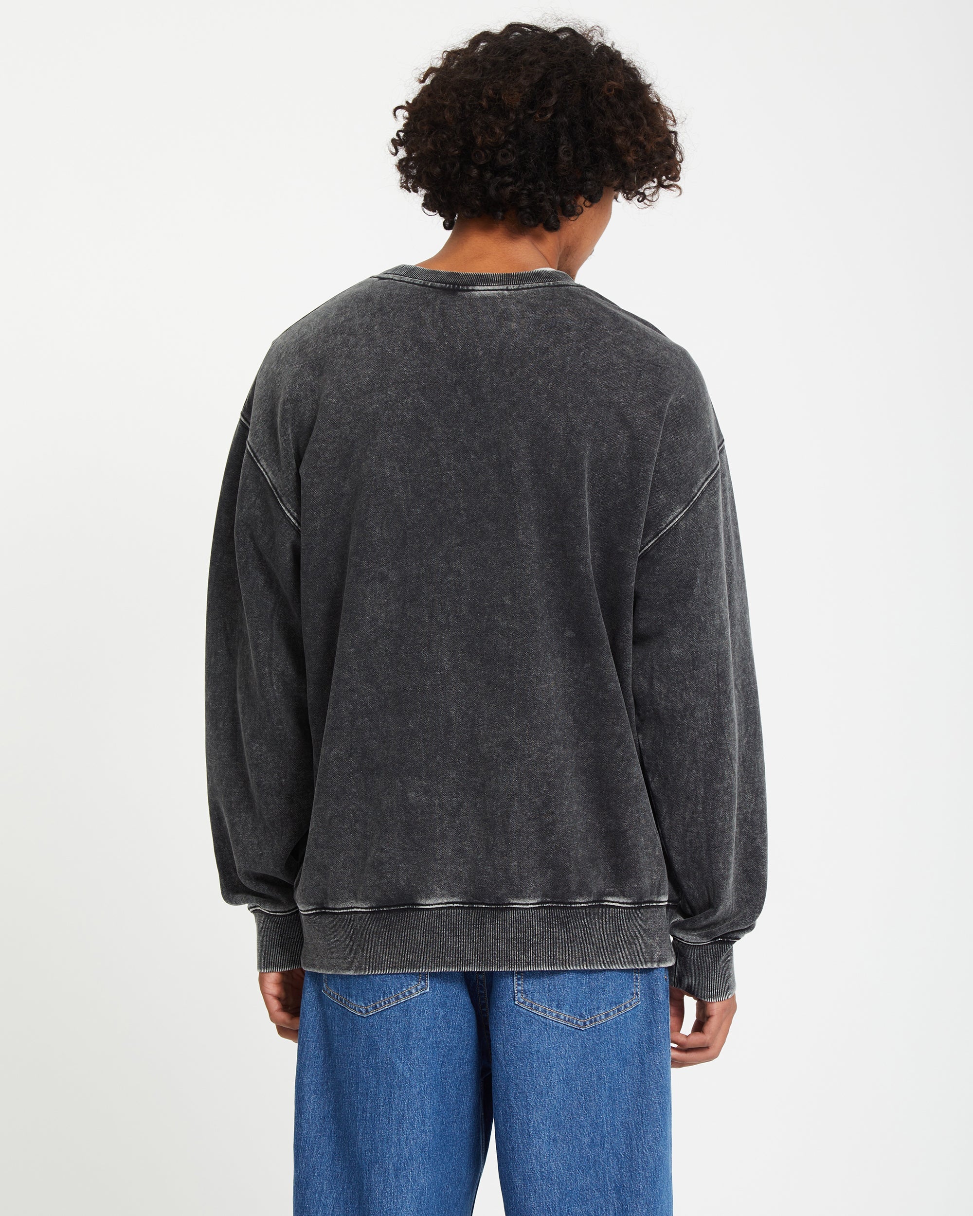 Sweatshirt Bob Mollema - LIGHT ACID BLACK - Image 2