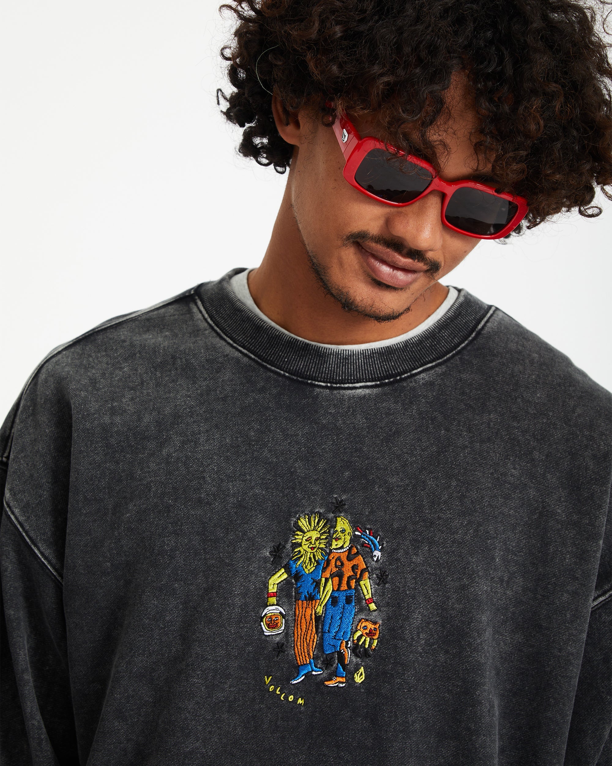 Sweatshirt Bob Mollema - LIGHT ACID BLACK - Image 6