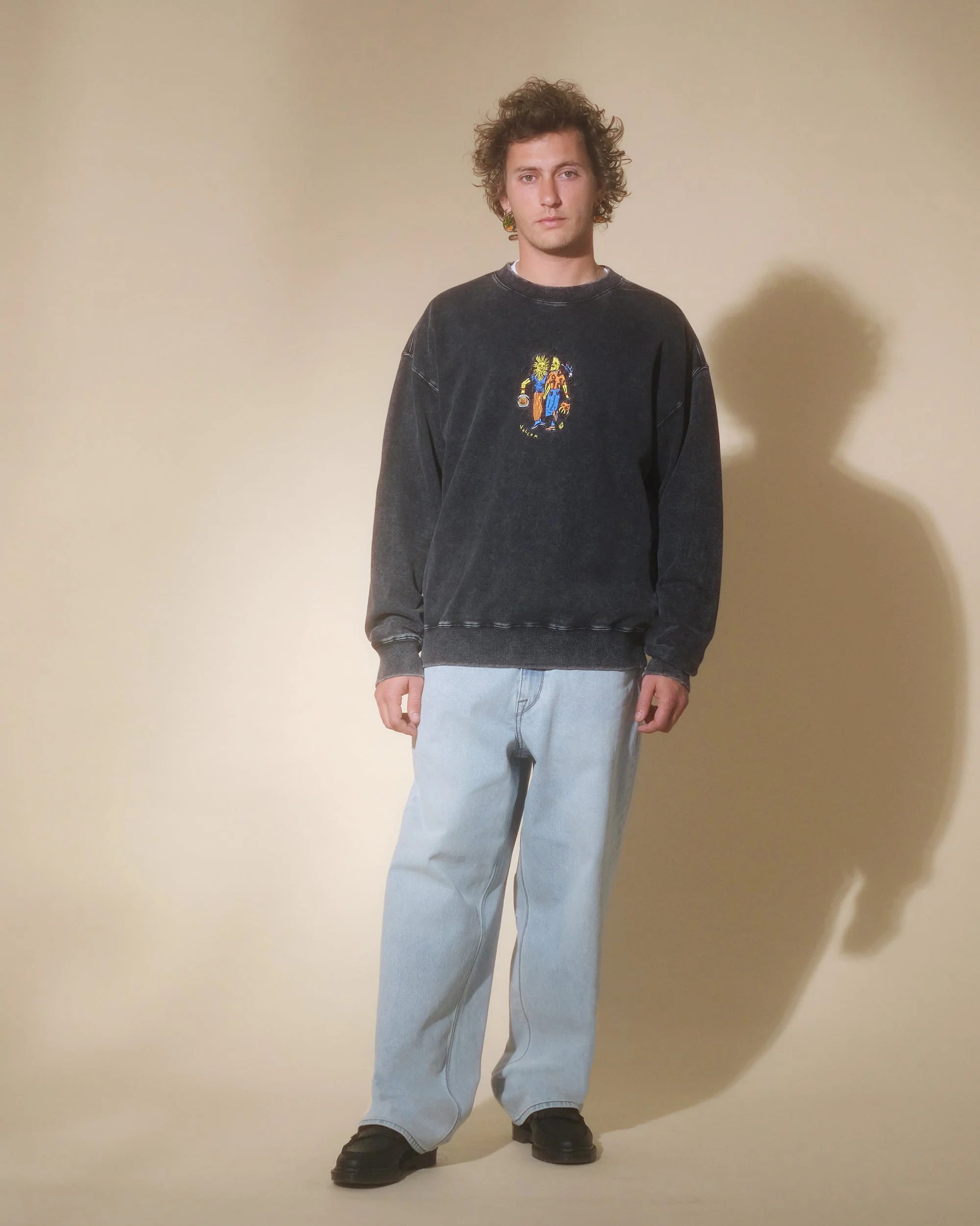 Sweatshirt Bob Mollema - LIGHT ACID BLACK - Image 8